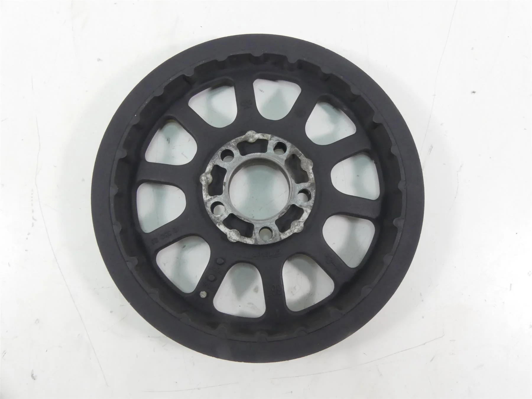 2007 Harley Touring FLHTCU SE CVO Electra Glide Rear Belt Pulley 66T 1" 37781-07 - Image 5