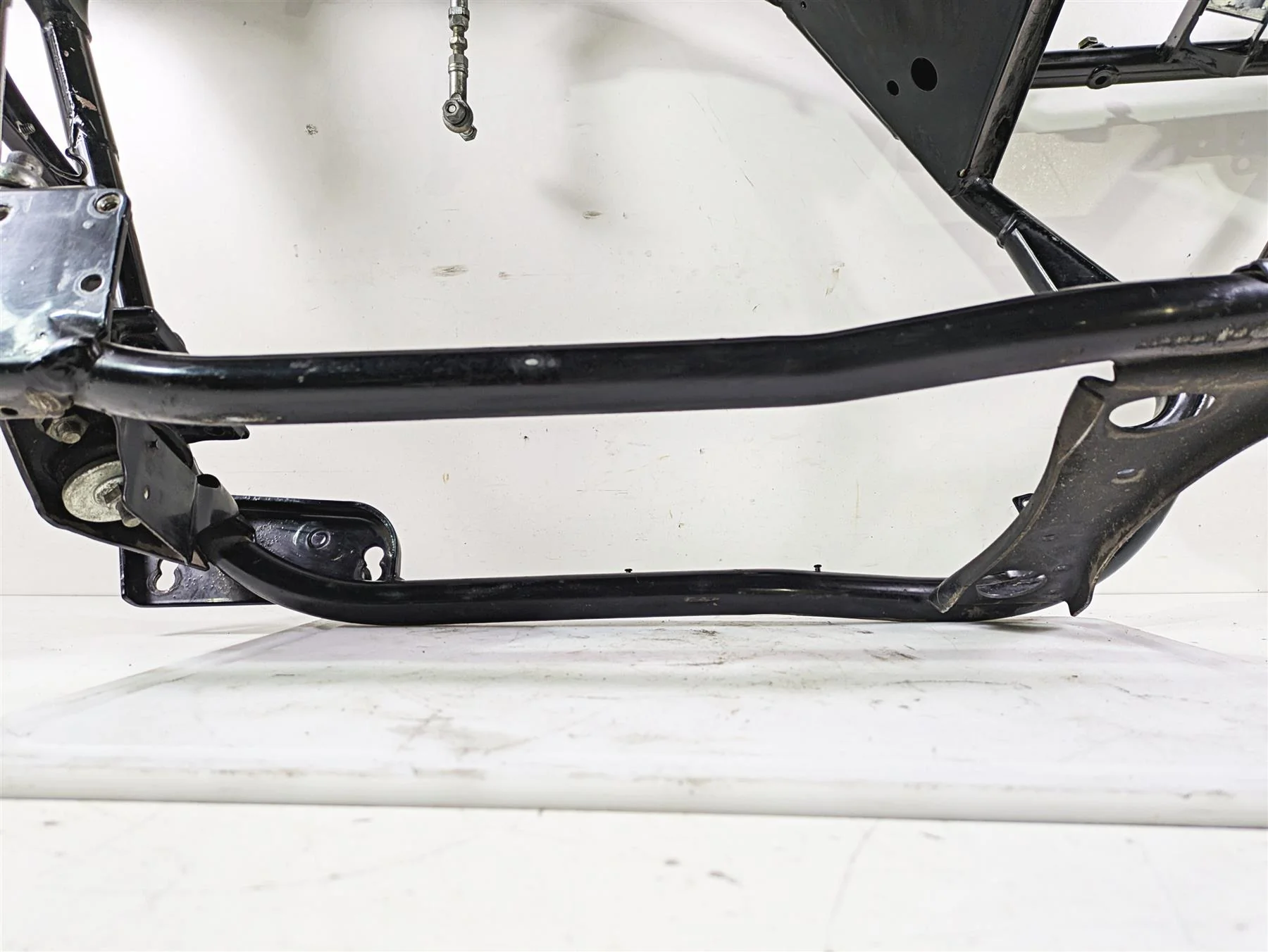 2007 Harley Touring FLTR Road Glide Straight Frame Chassis With Oklahoma Salvage Title 47900-07BHP - Image 6