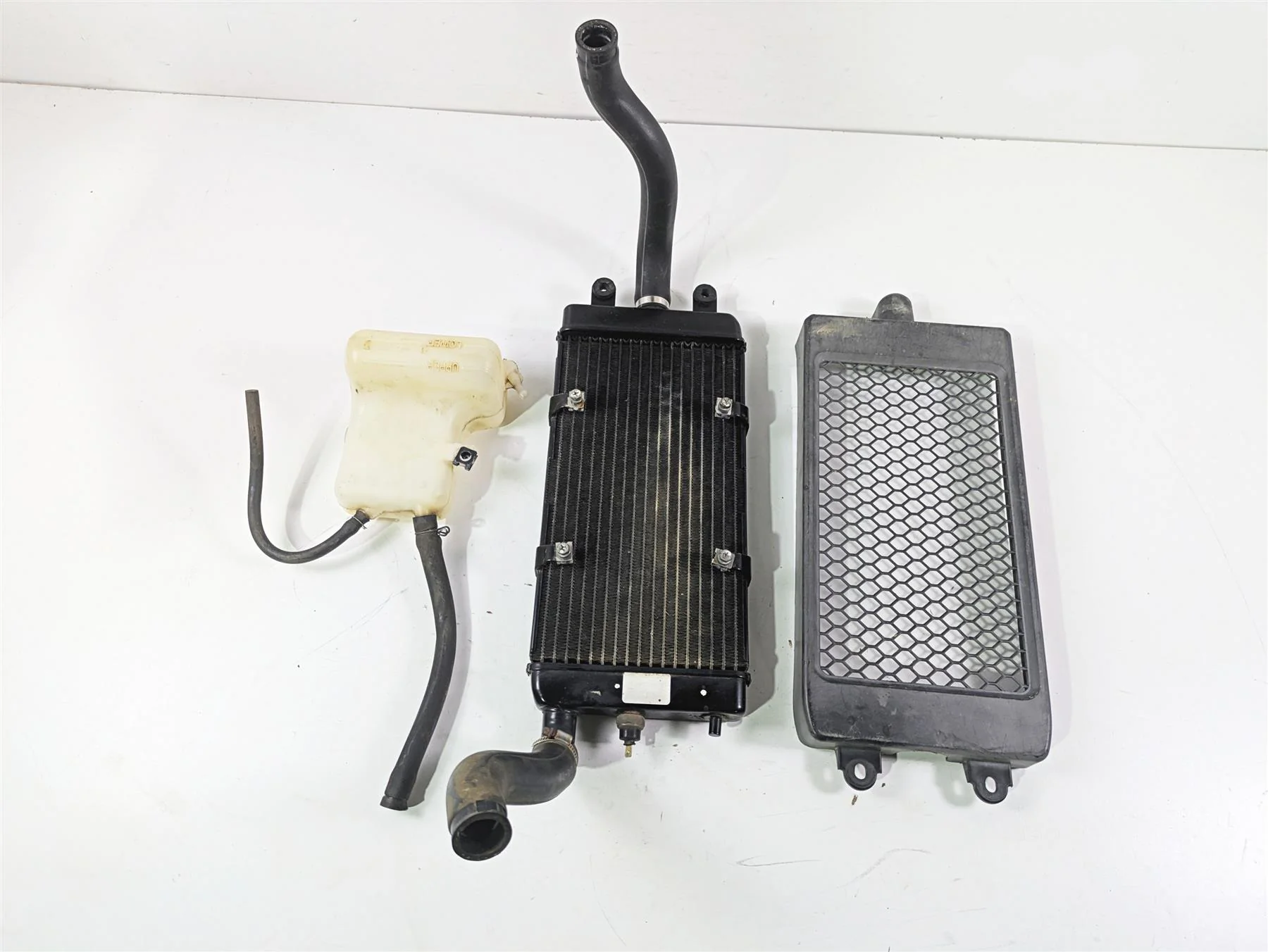 2007 Honda VTX1300 Classic Radiator Cover Reservoir Set 19010-MEA-671