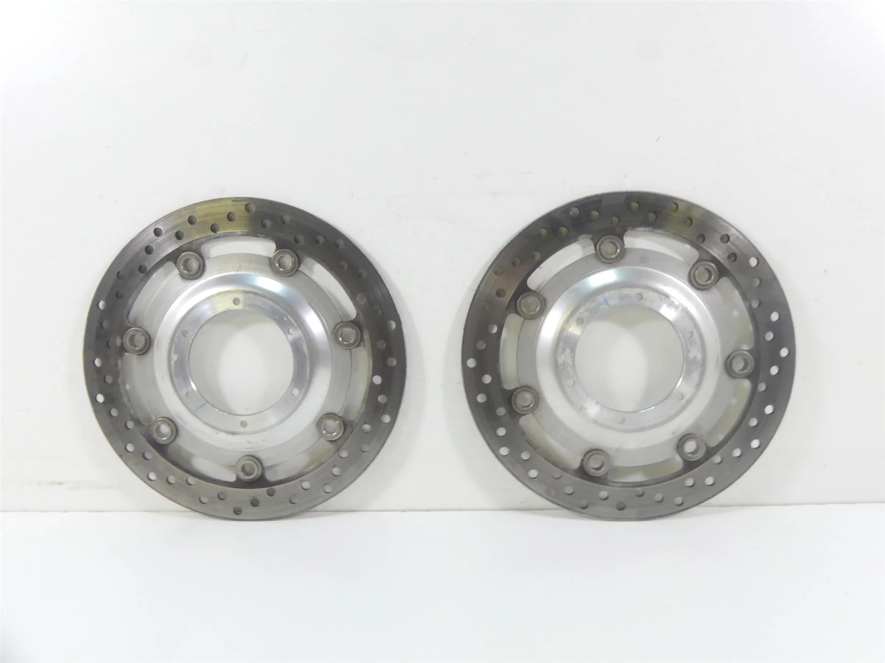 2007 Honda VTX1800 T1 Front Brake Rotor Disc Set 45120-MCH-003 45220-MCH-003 - Image 7