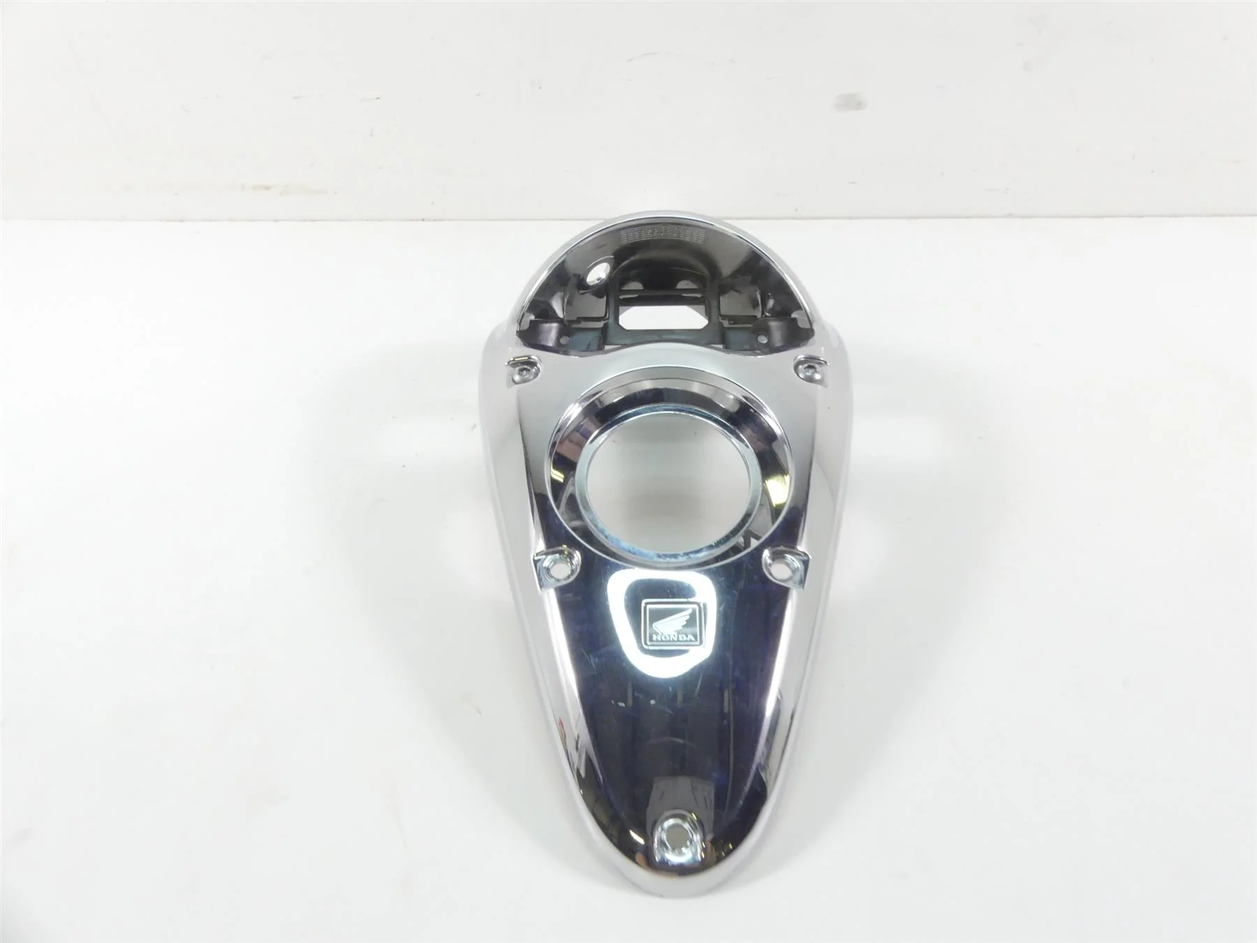 2007 Honda VTX1800 T1 Fuel Tank Dash Speedometer Chrome Cover 17621-MCV-000 - Image 2