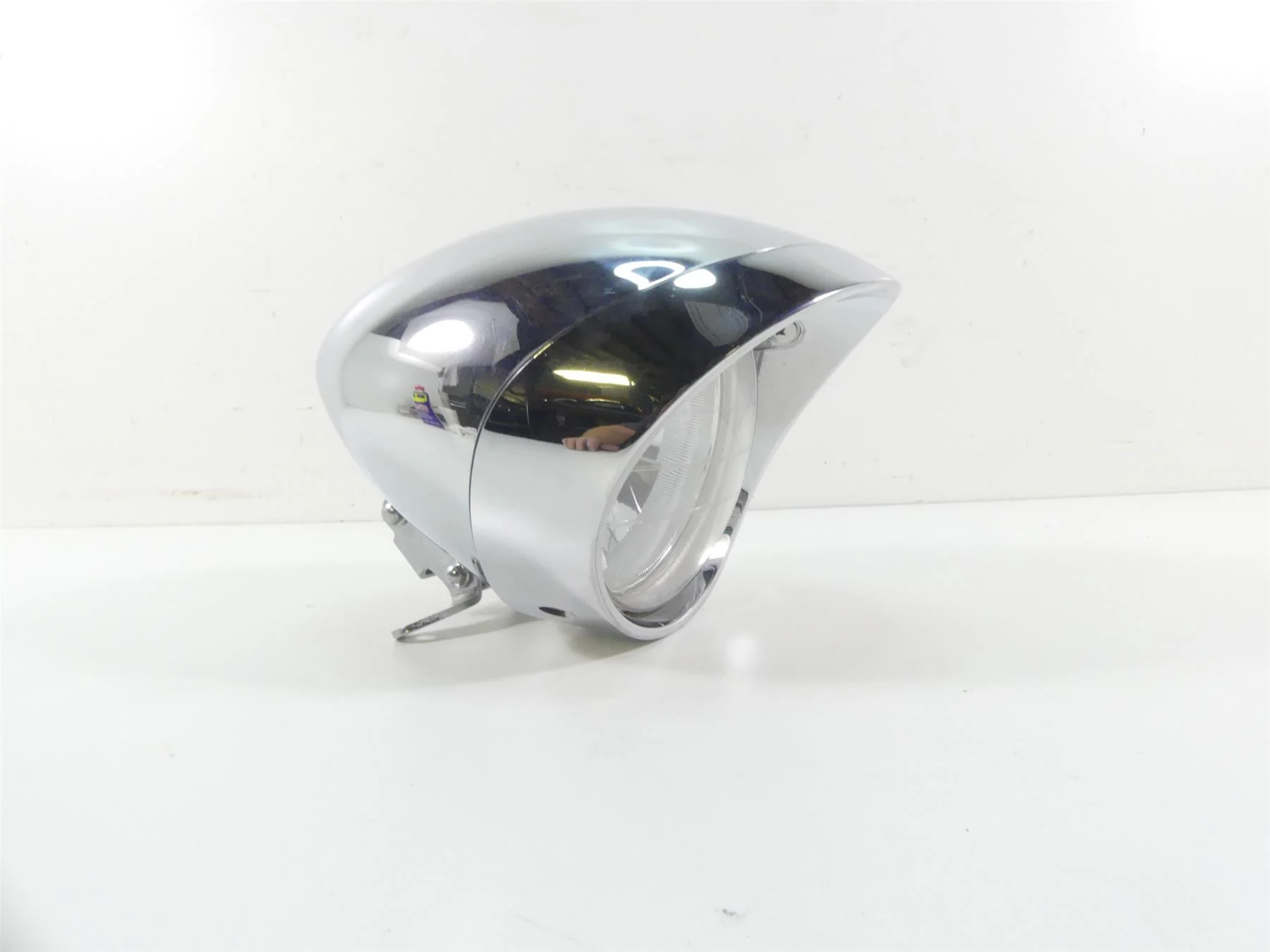 2007 Honda VTX1800 T1 Headlight Head Light & Chrome Housing Set 33120-MEA-671