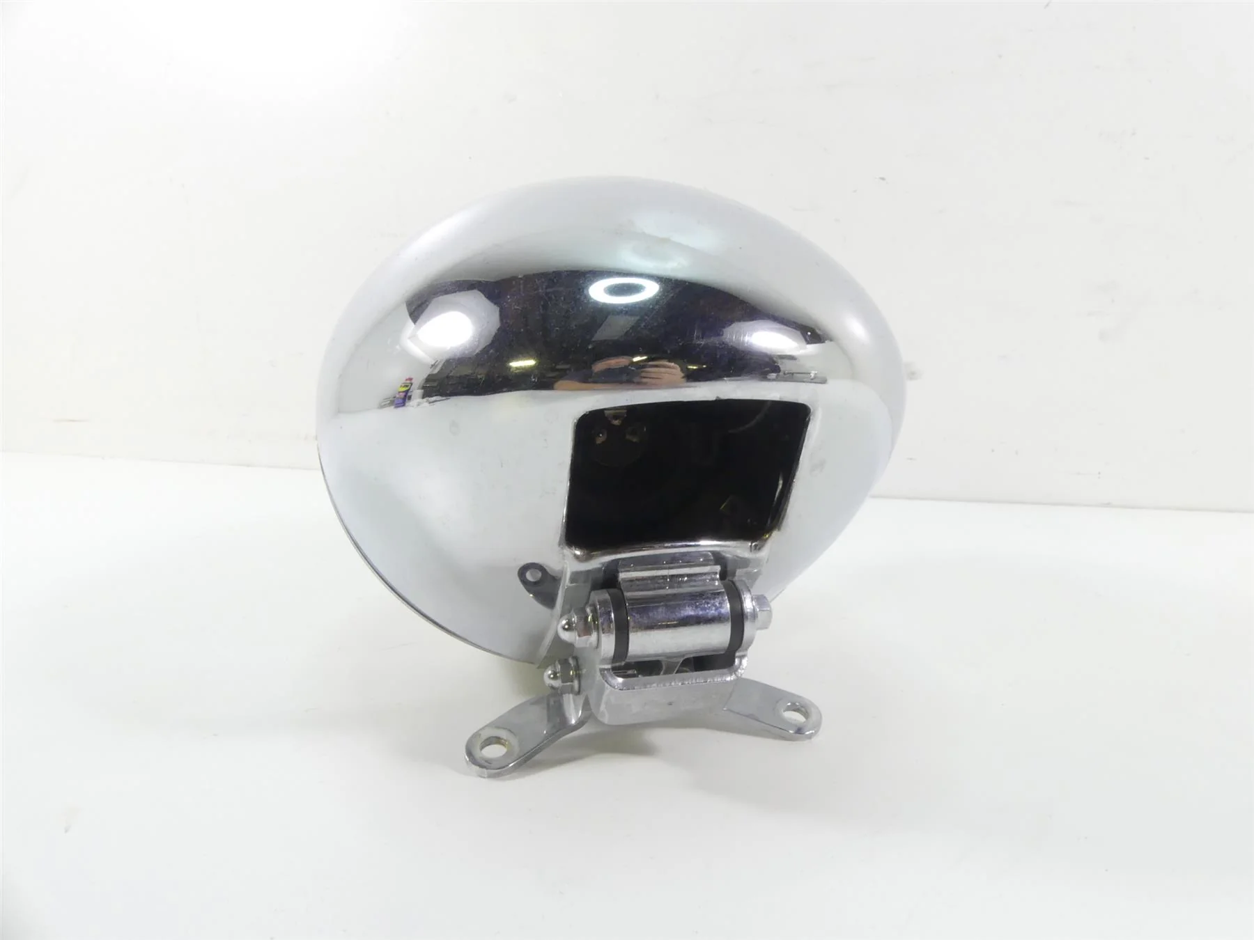 2007 Honda VTX1800 T1 Headlight Head Light & Chrome Housing Set 33120-MEA-671 - Image 4