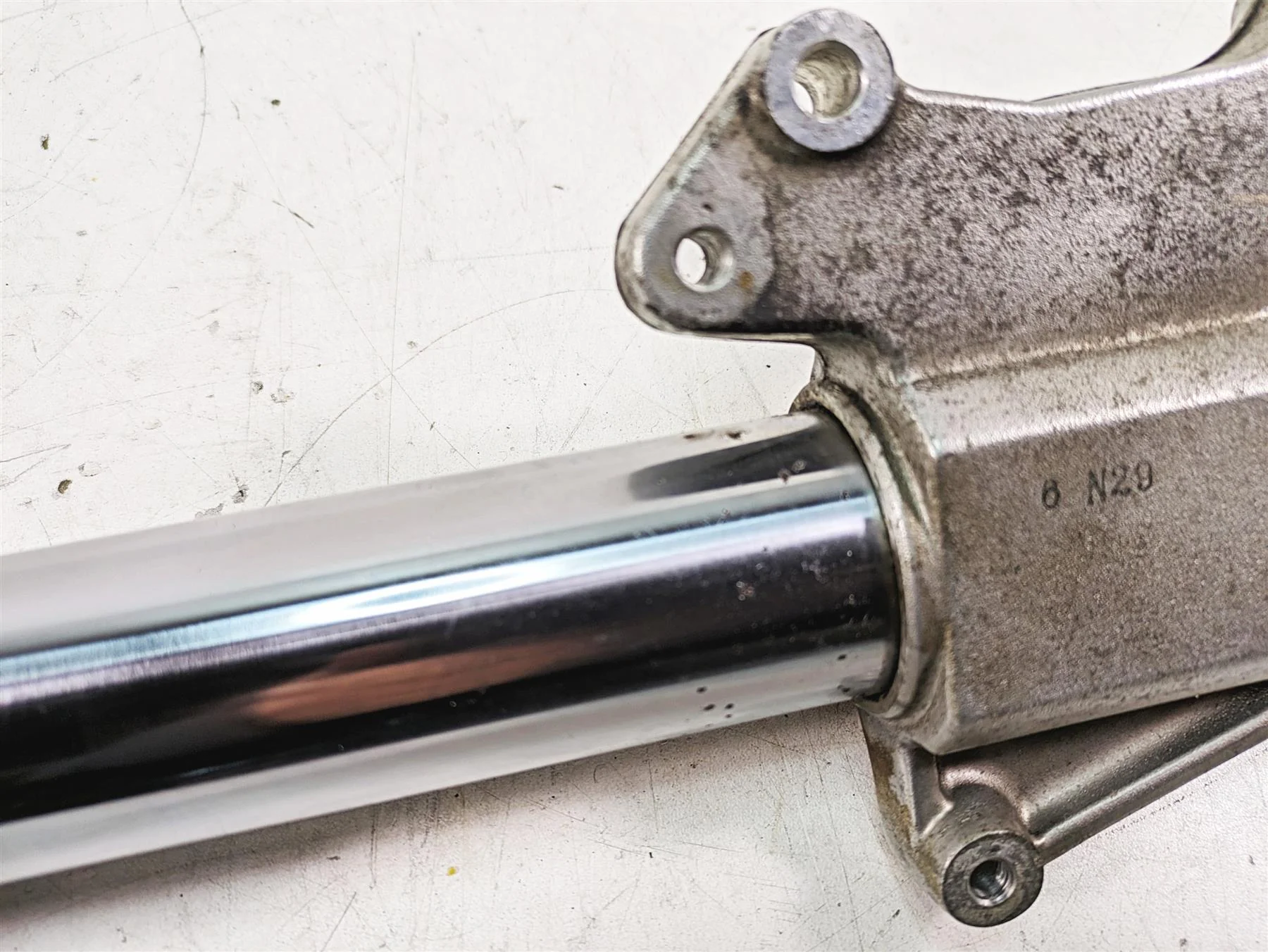 2007 Honda VTX1800 T2 Straight Front Right Fork Leg -Read 51480-MCV-R22 - Image 6