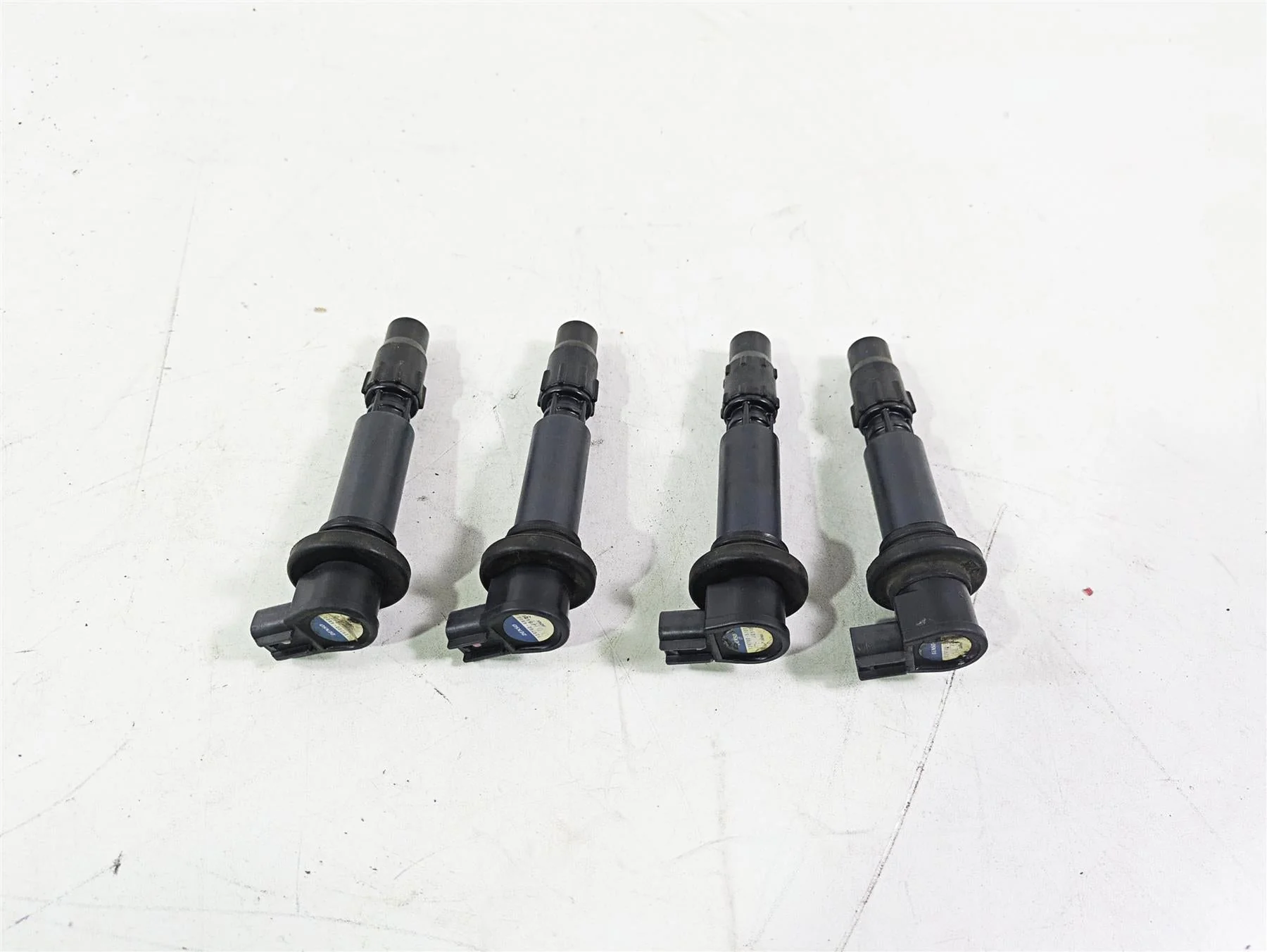 2007 Suzuki GSXR600 Denso Ignition Coil Set 129700-5100 33410-29G00 - Image 2