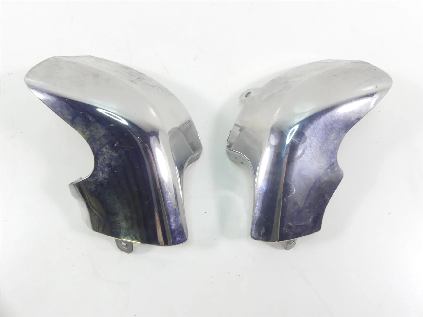 2007 Suzuki M109R VZR1800 Boulevard Front Lower Bug Spoiler Covers 47531-48G01 - Image 5