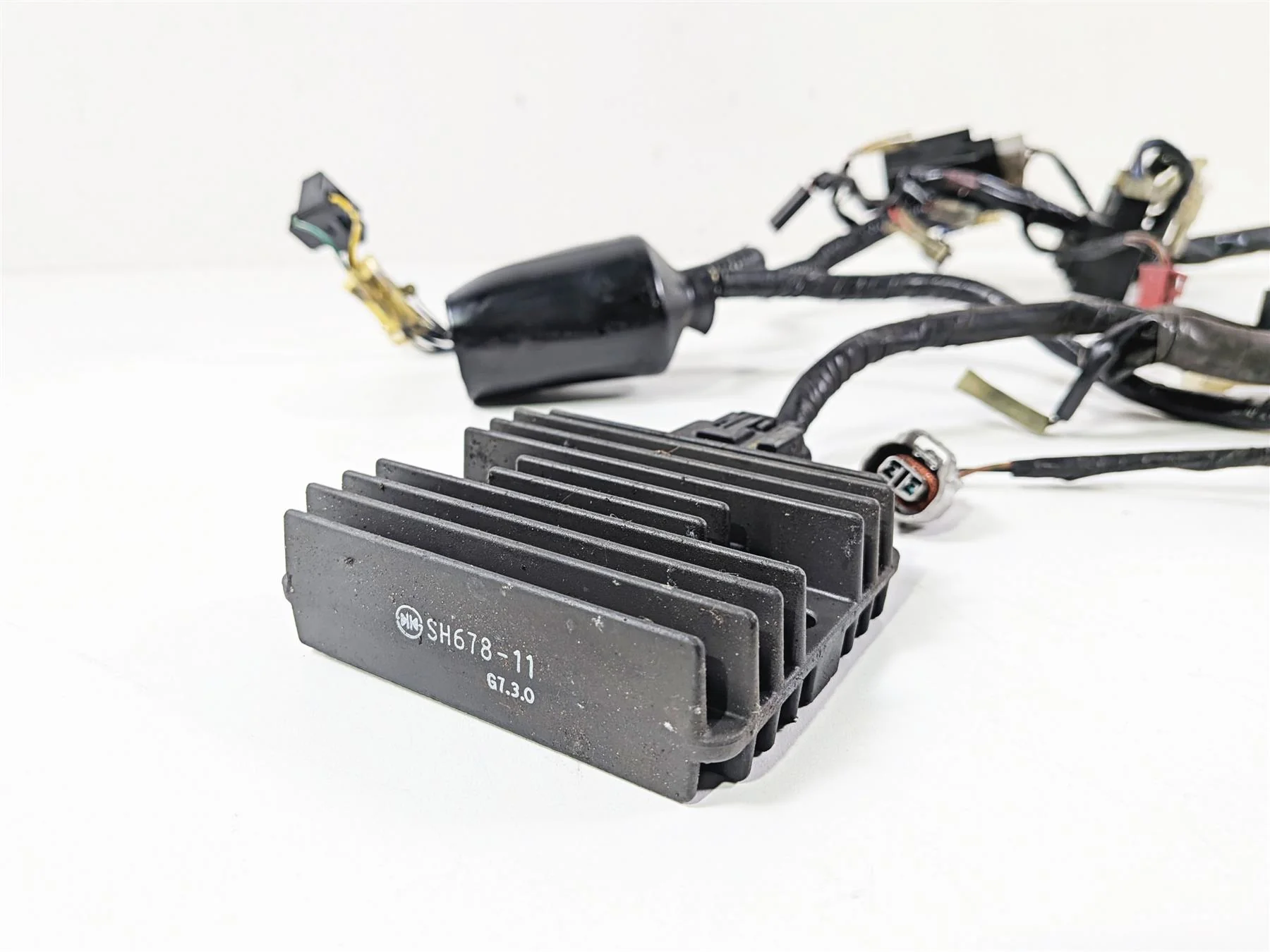 2007 Yamaha XVS1100 V-Star Custom Main Wiring Harness - No Cuts 5PB-82590-20 - Image 3