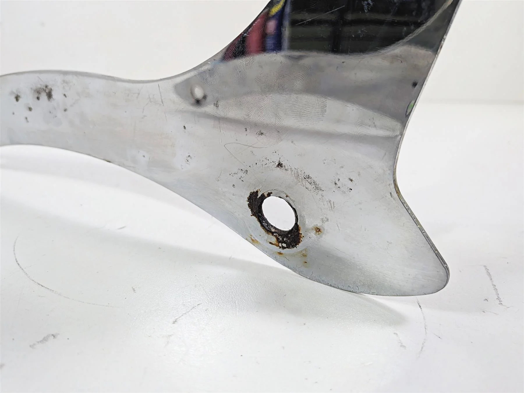 2007 Yamaha XVS1100 V-Star Custom Rear Backrest Sissy Bar & Mounts - Read - Image 8
