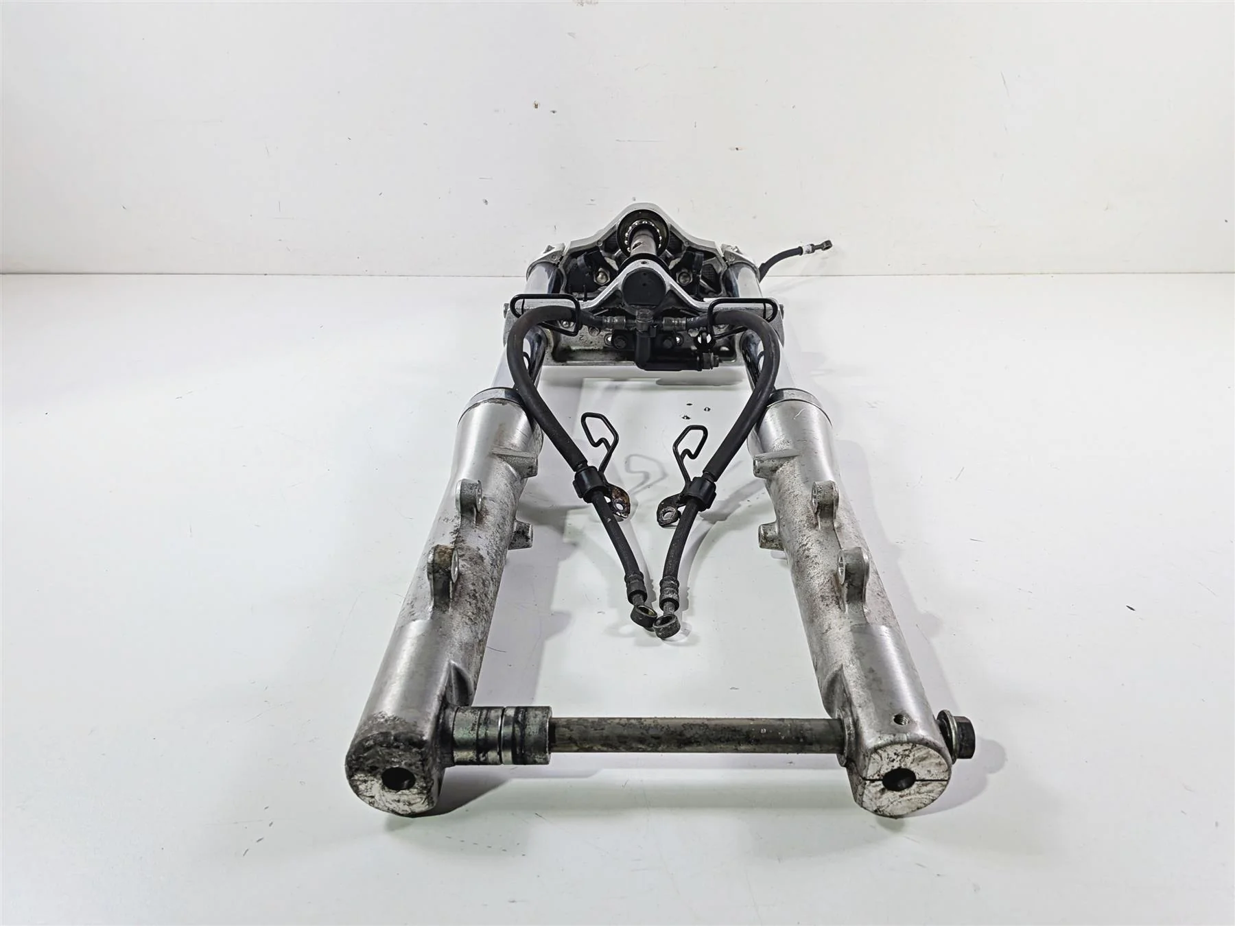 2007 Yamaha XVS1100 V-Star Custom Straight Front Fork Tree Set Read 5KS-23102-10 - Image 5
