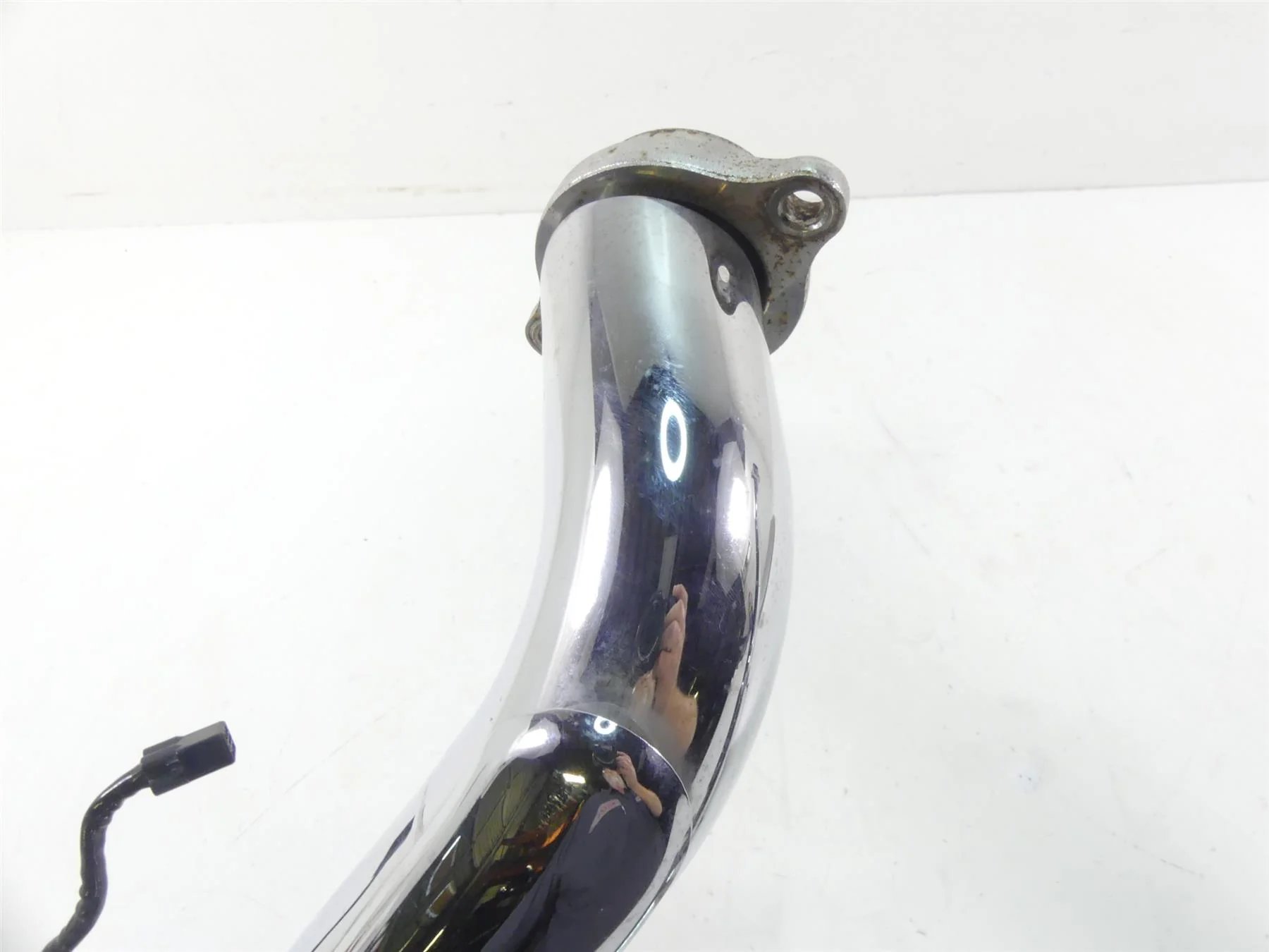 2007 Yamaha XVS1300 V-Star Exhaust Pipe Header Chrome Cover Set 3D8-14610-00-00 - Image 8