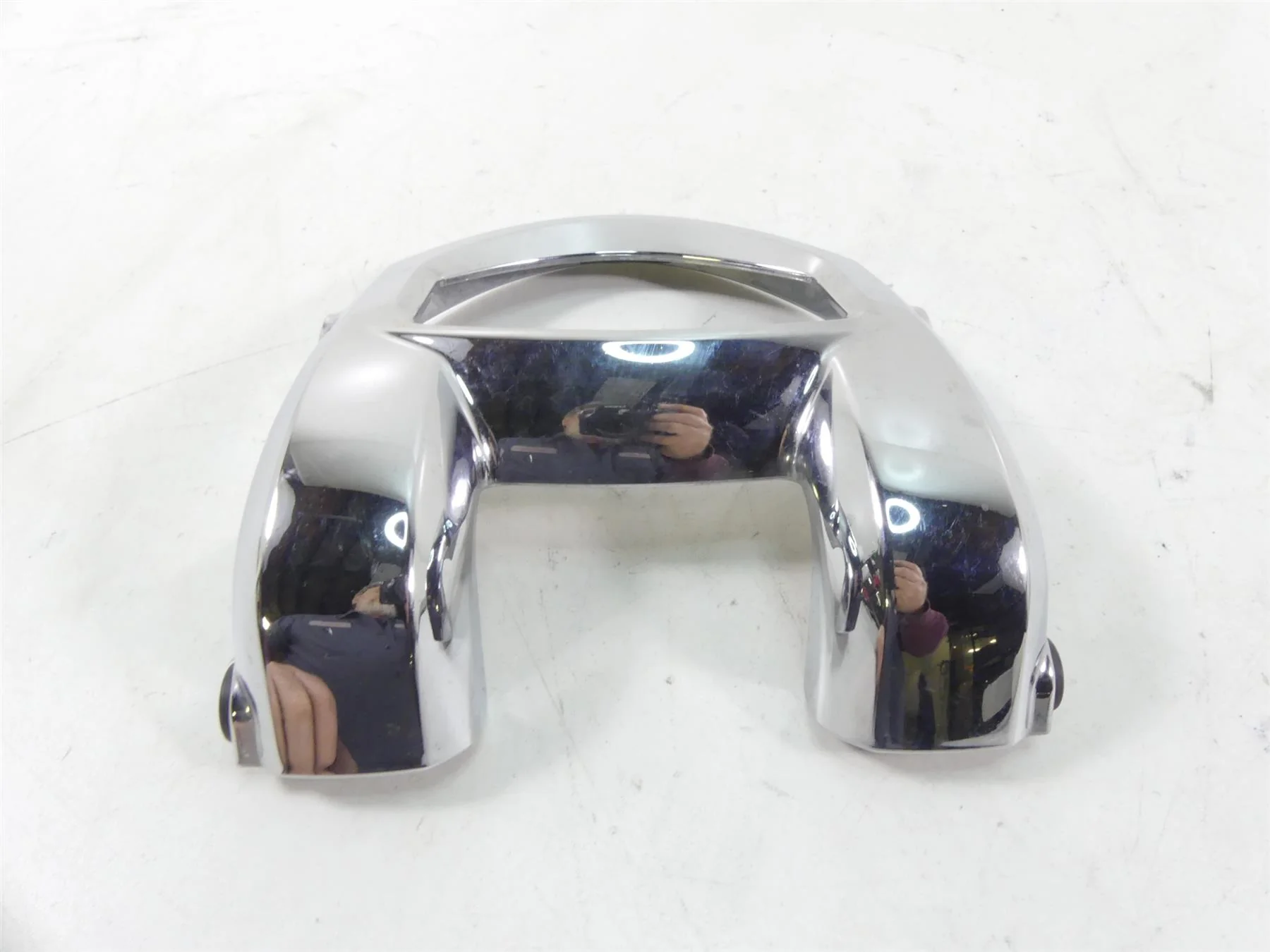 2007 Yamaha XVS1300 V-Star Speedometer Fairing Cowl Cover Housing 3D8-83559-01- - Image 4