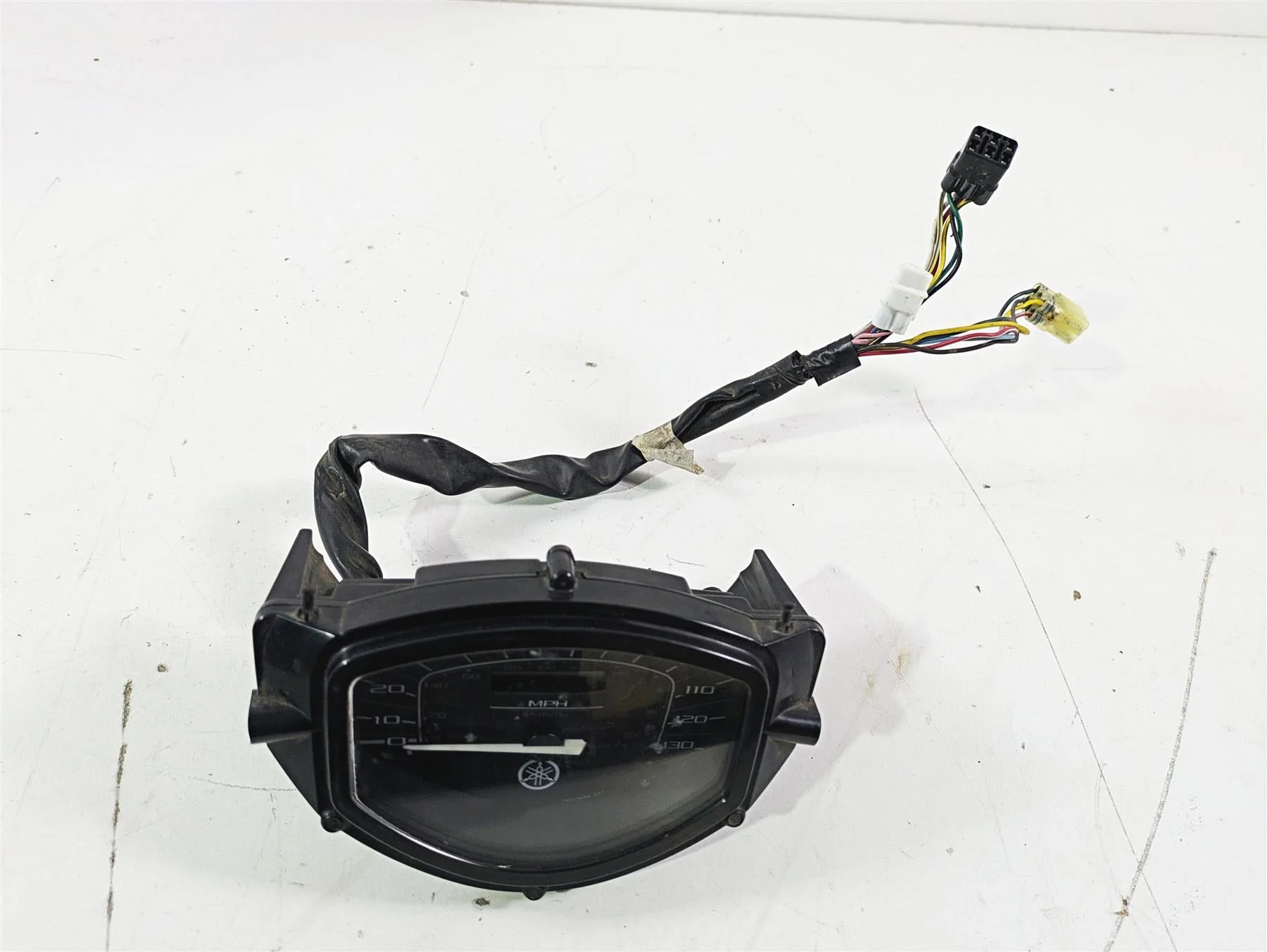 2007 Yamaha XVS1300 V-Star Tour Speedometer Gauge Instrument 34k 3D8-83500-02-00 - Image 6