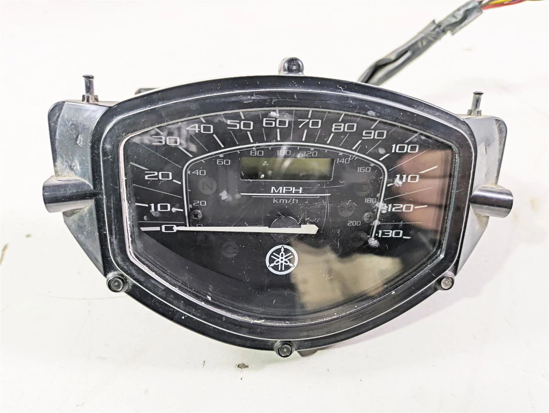 2007 Yamaha XVS1300 V-Star Tour Speedometer Gauge Instrument 34k 3D8-83500-02-00 - Image 8