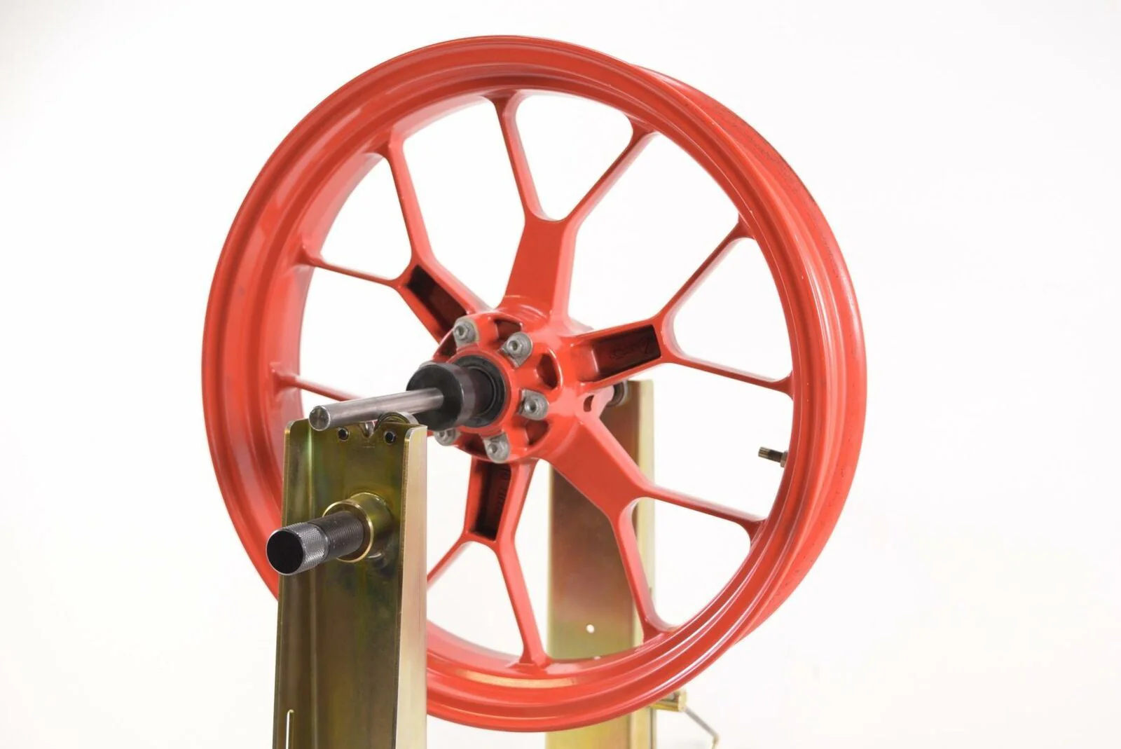 2008 Aprilia RSV2 RSV1000 R Front Straight Wheel Rim 17x3.5 AP8128204 - Image 5