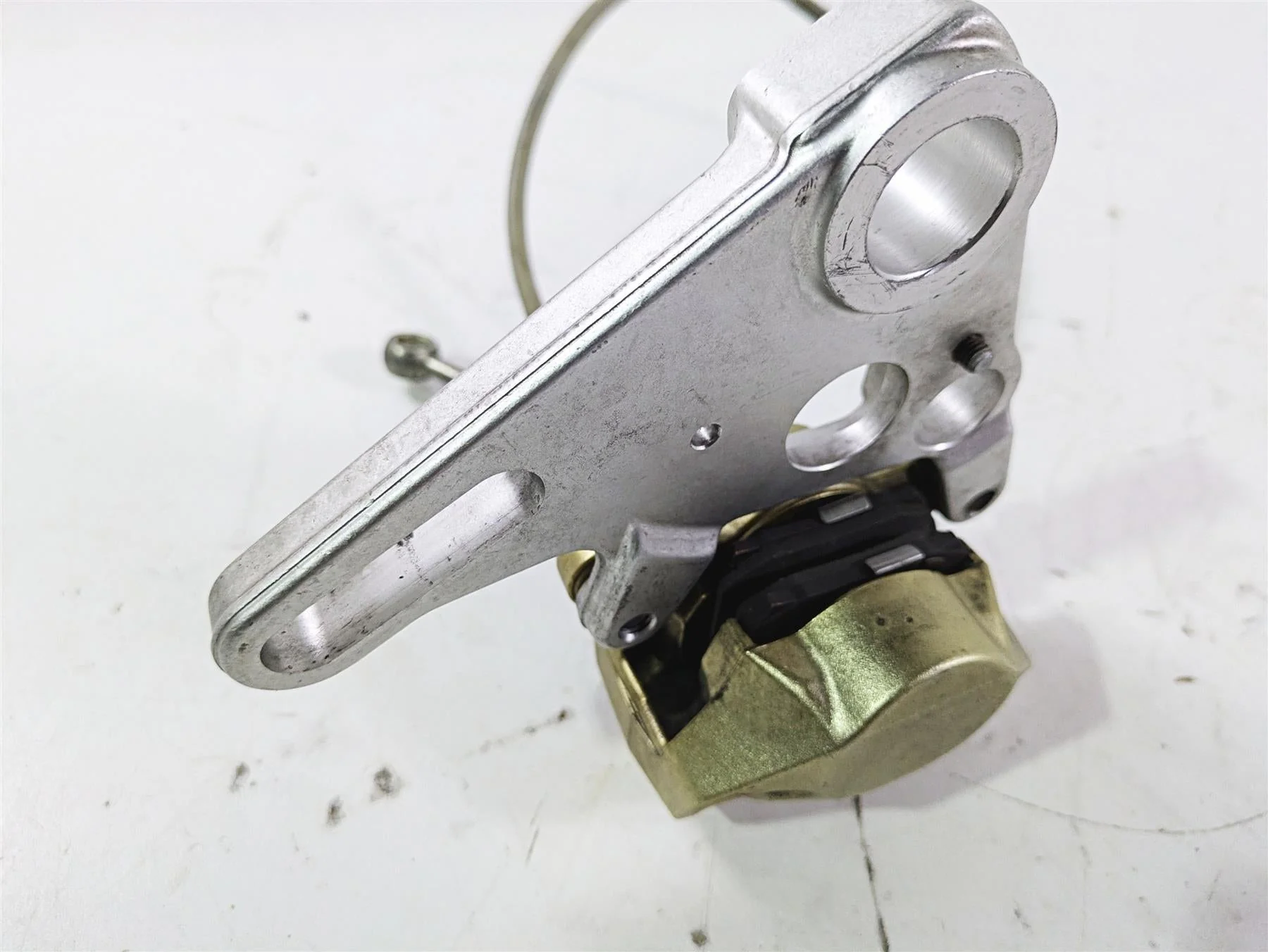 2008 Aprilia RSVR 1000 Factory Brembo Rear Brake Caliper AP8113897 - Image 9