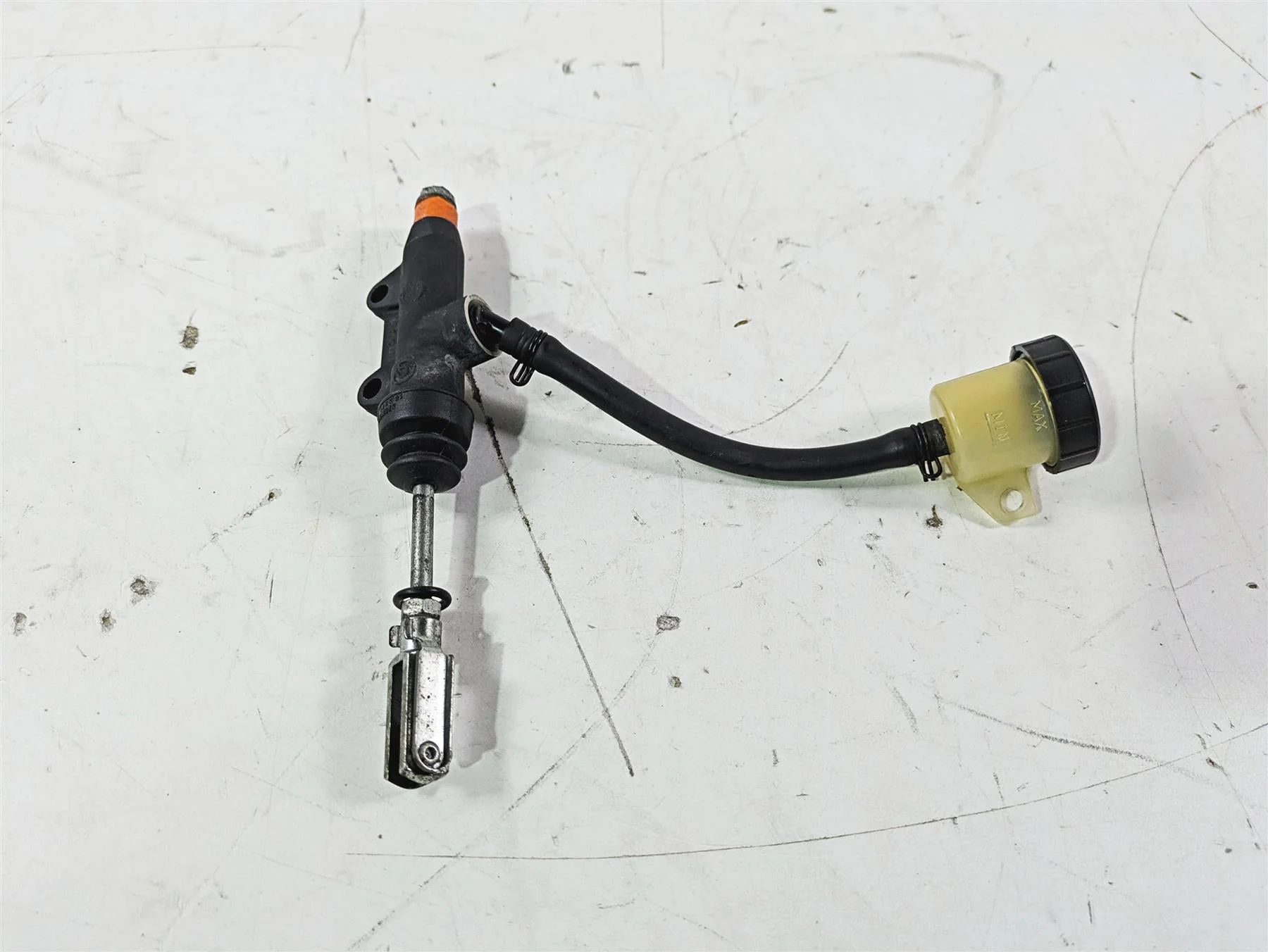 2008 Aprilia RSVR 1000 Factory Brembo Rear Brake Master Cylinder AP8133875 - Image 4