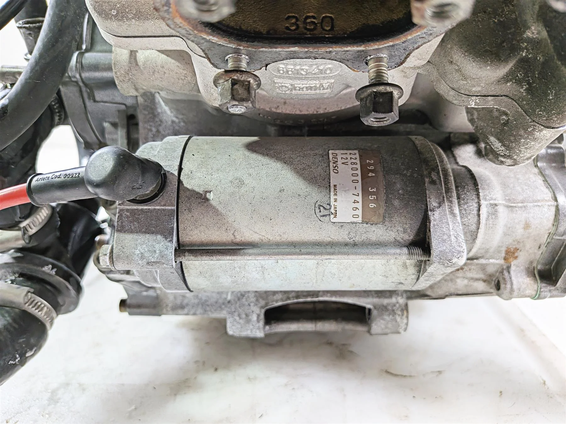 2008 Aprilia RSVR 1000 Factory Complete Engine Motor 9K -Read AP0296961 - Image 10