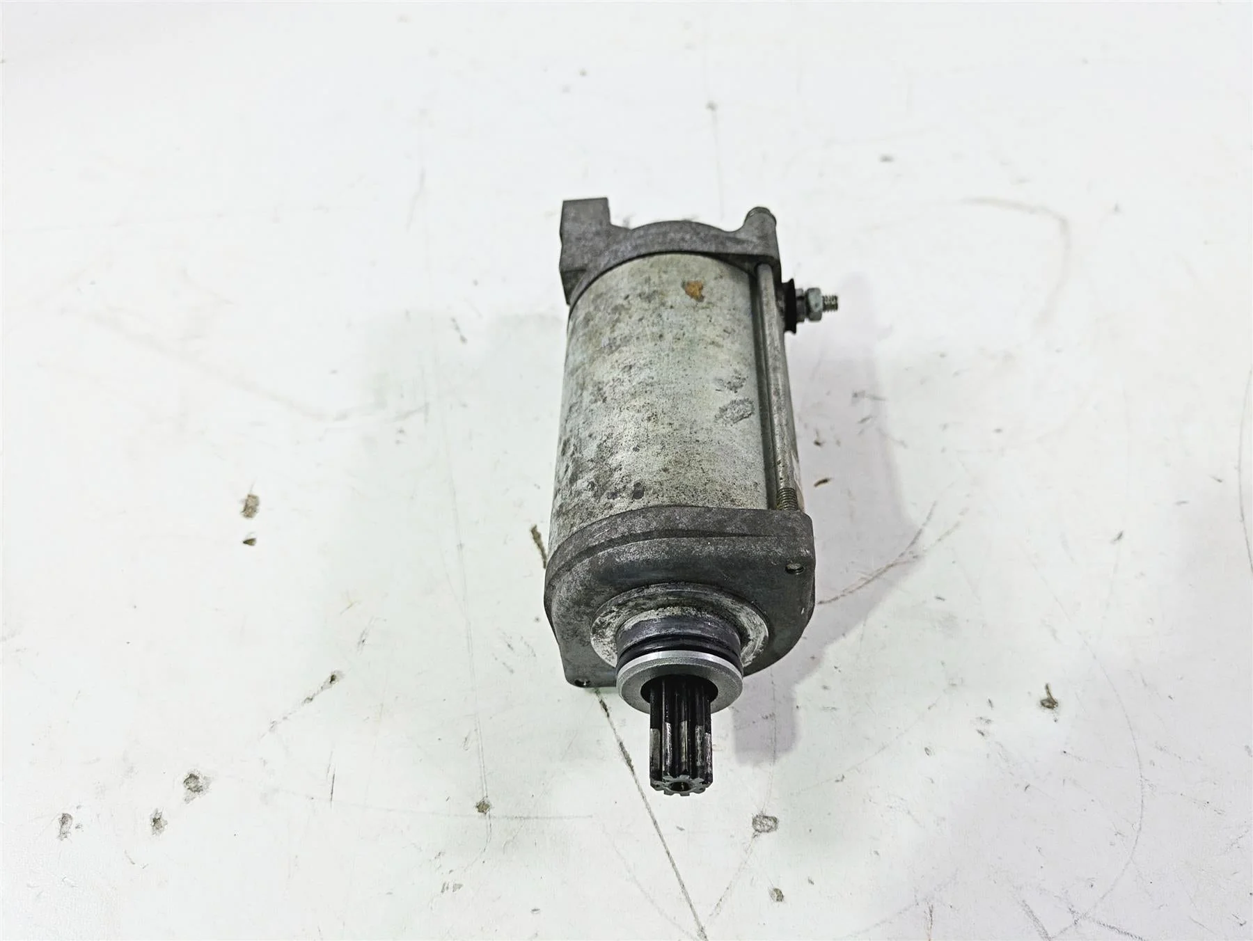2008 Aprilia RSVR 1000 Factory Denso Engine Starter Motor AP0294356 - Image 2