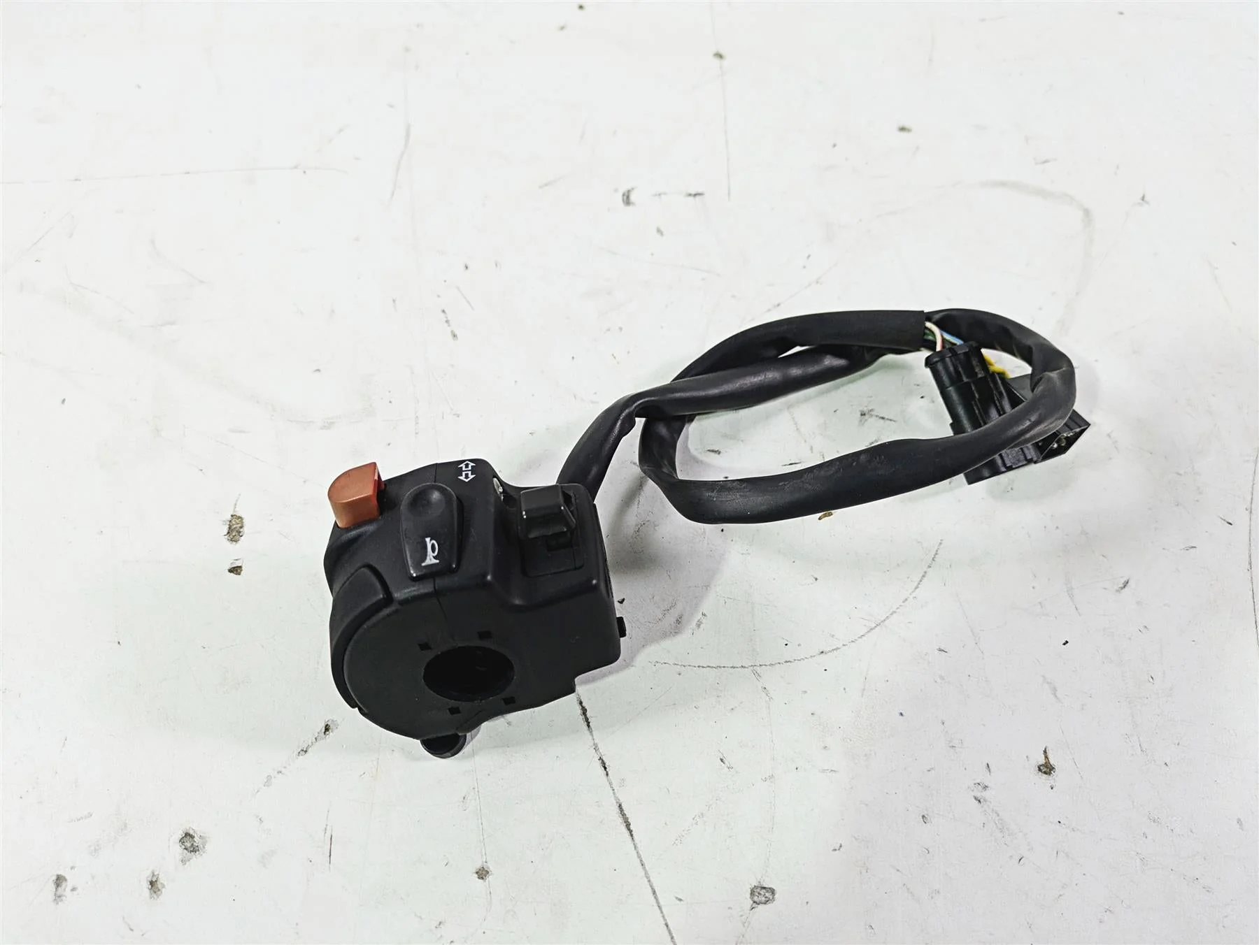 2008 Aprilia RSVR 1000 Factory Domino Left Hand Control Switch AP8127365 - Image 2