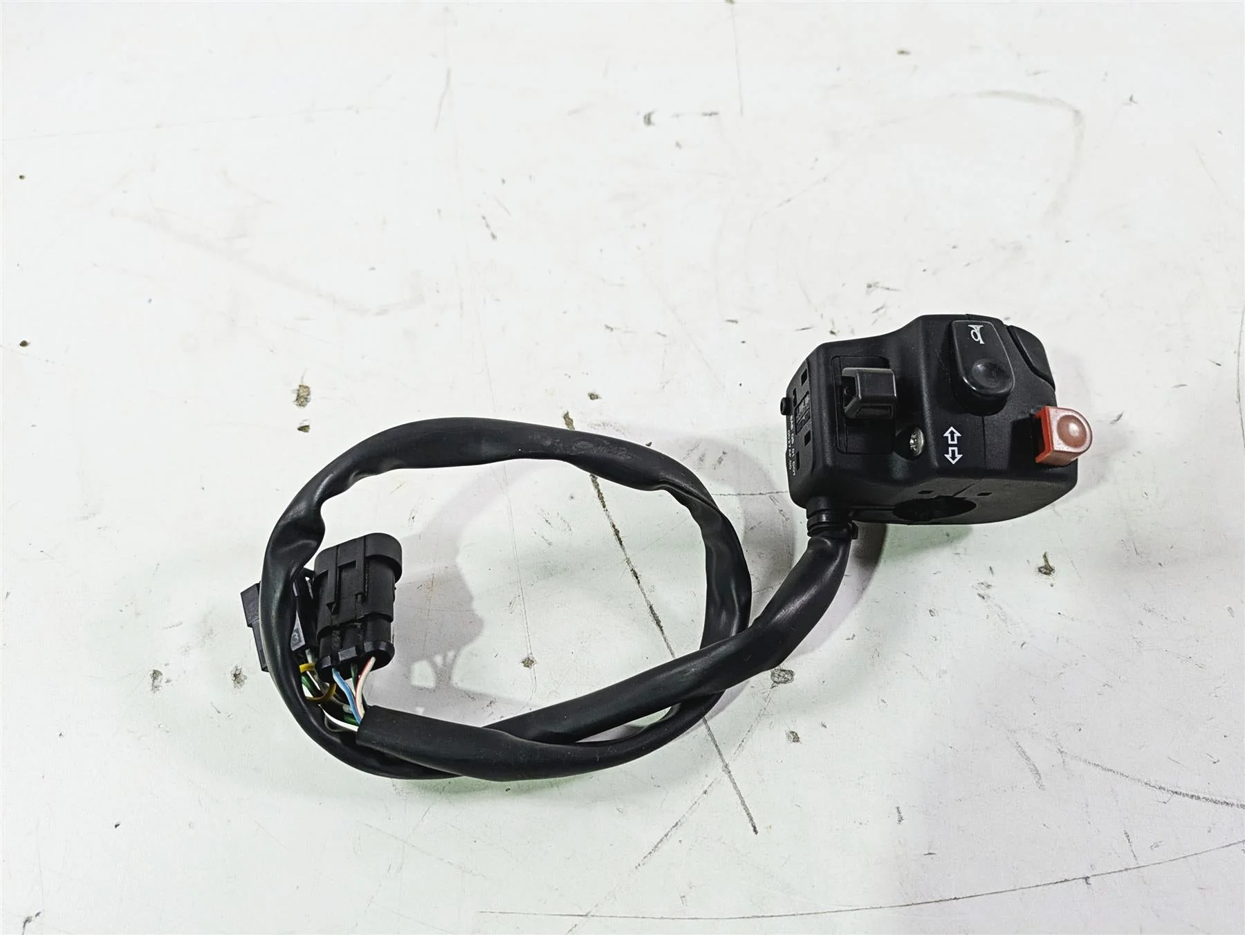 2008 Aprilia RSVR 1000 Factory Domino Left Hand Control Switch AP8127365 - Image 4
