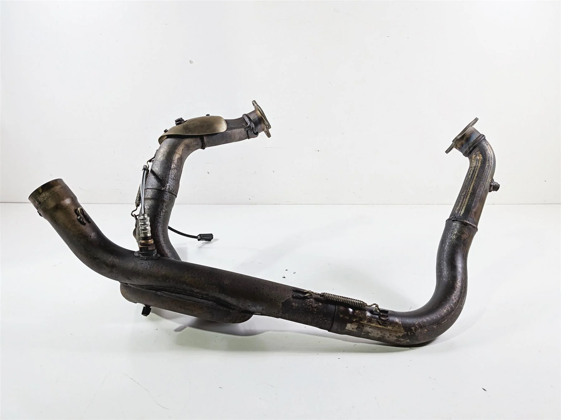 2008 Aprilia RSVR 1000 Factory Exhaust Header Manifold Set AP8119651 AP8119877 - Image 6