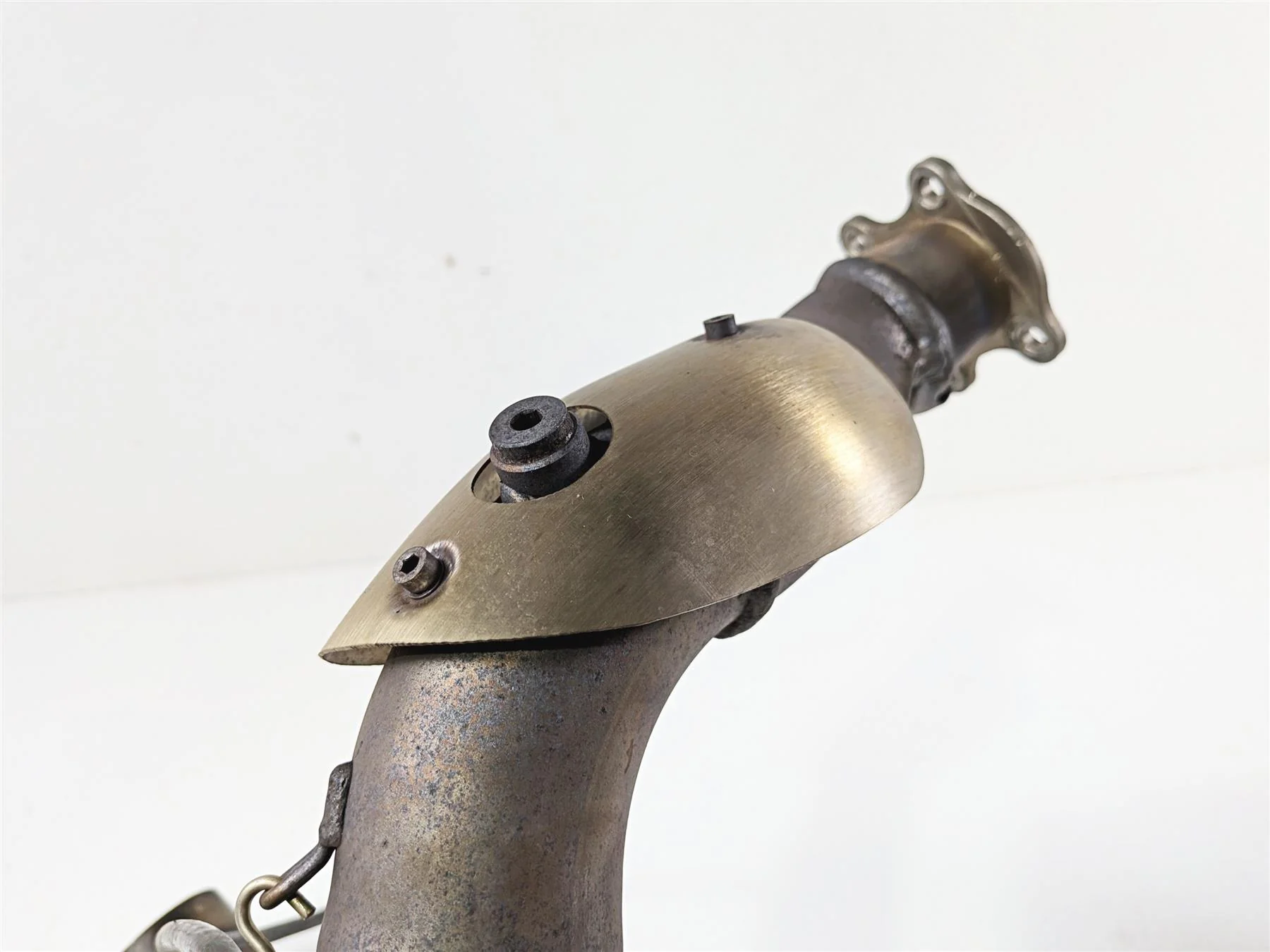2008 Aprilia RSVR 1000 Factory Exhaust Header Manifold Set AP8119651 AP8119877 - Image 9