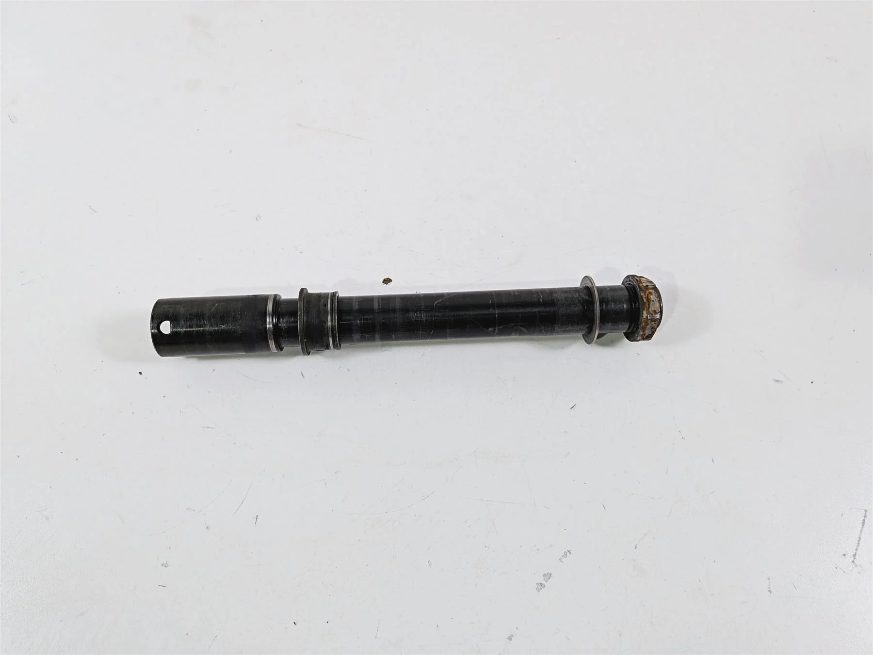 2008 Aprilia RSVR 1000 Factory Front Axle Wheel Spindle AP8125827 - Image 2