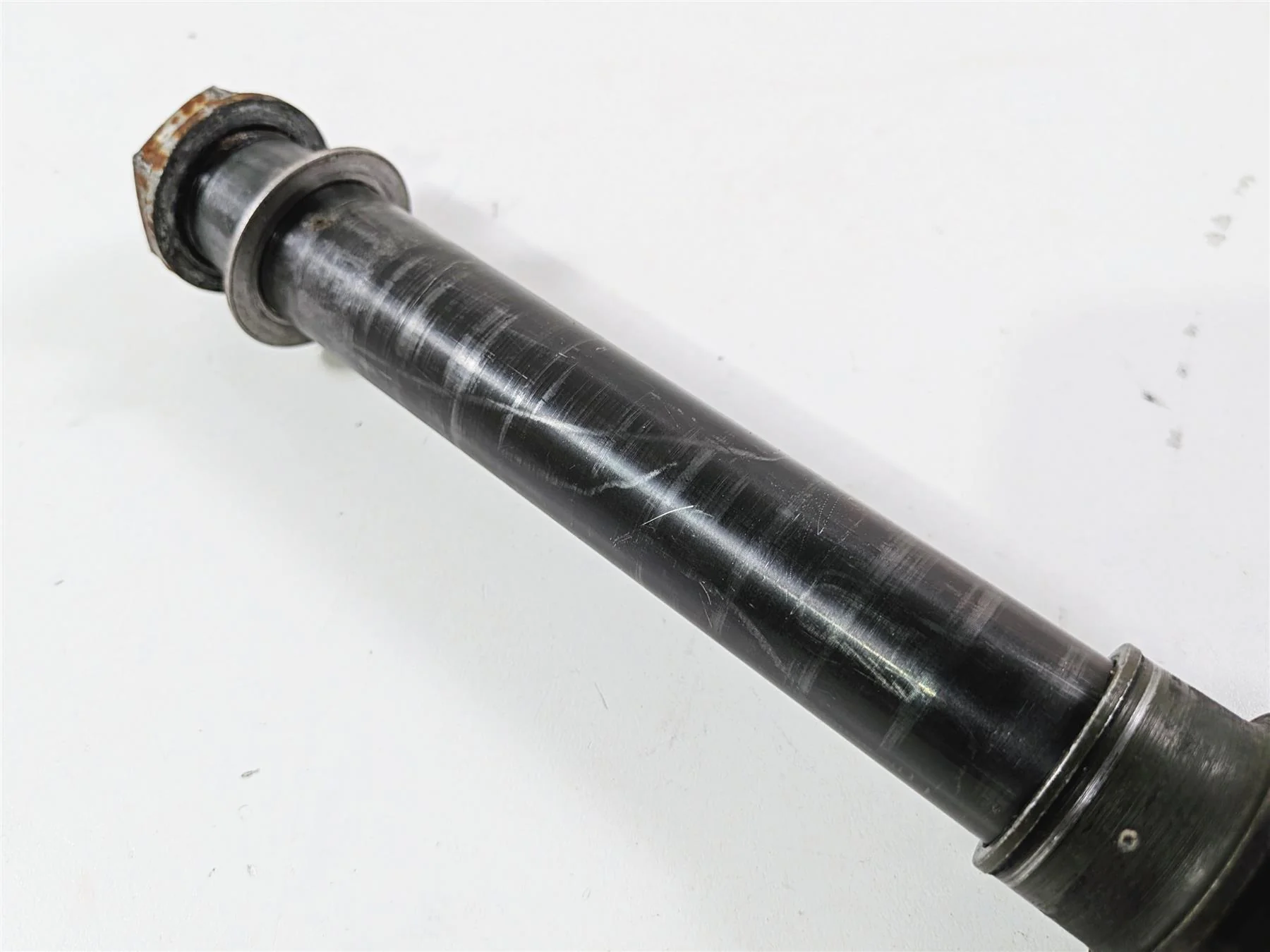 2008 Aprilia RSVR 1000 Factory Front Axle Wheel Spindle AP8125827 - Image 8
