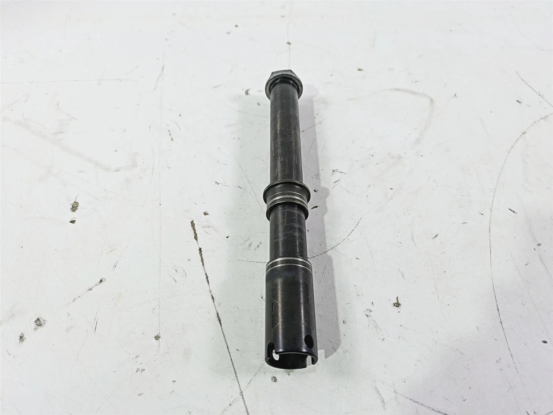 2008 Aprilia RSVR 1000 Factory Front Axle Wheel Spindle AP8125827 - Image 2
