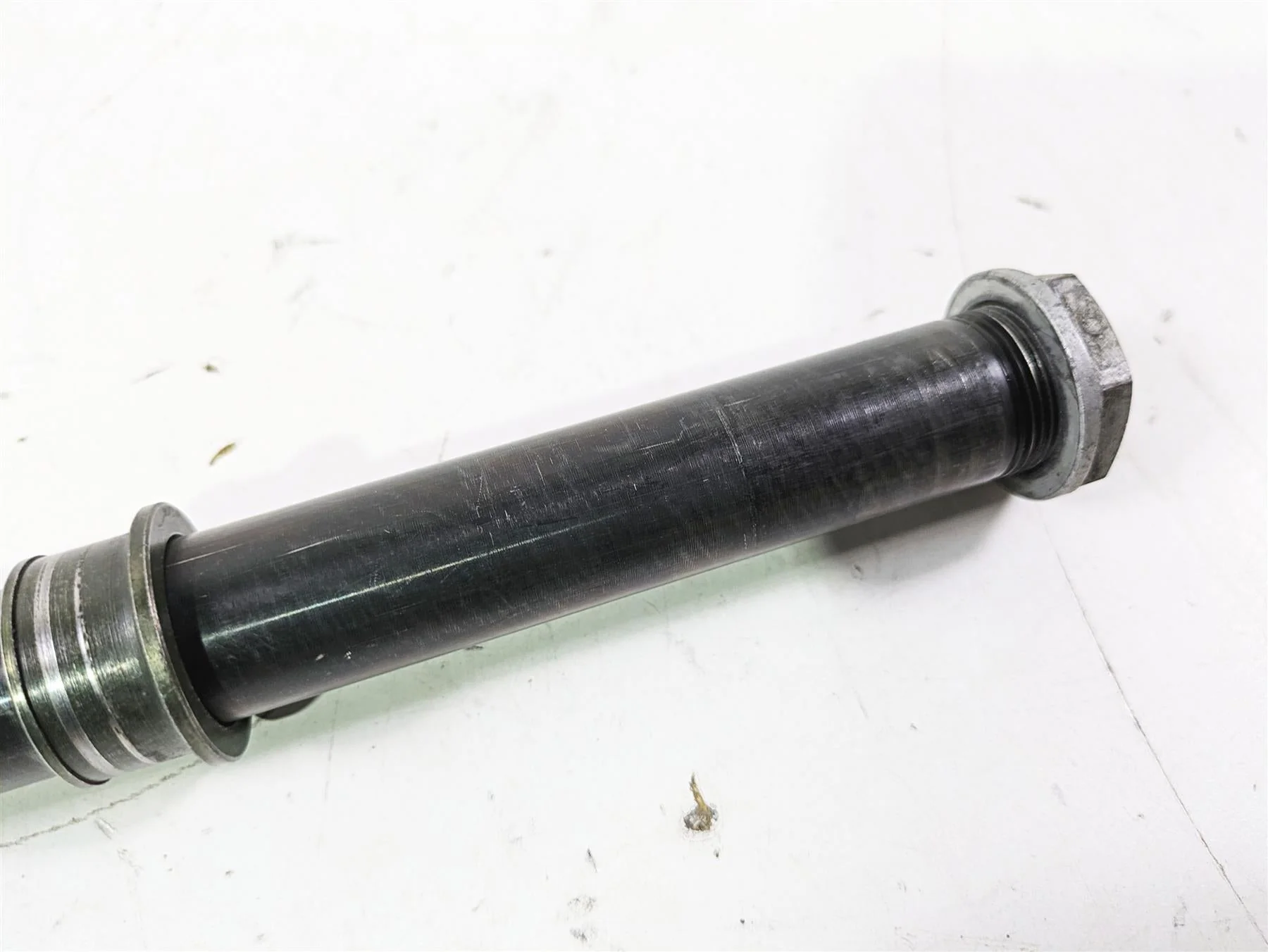 2008 Aprilia RSVR 1000 Factory Front Axle Wheel Spindle AP8125827 - Image 6