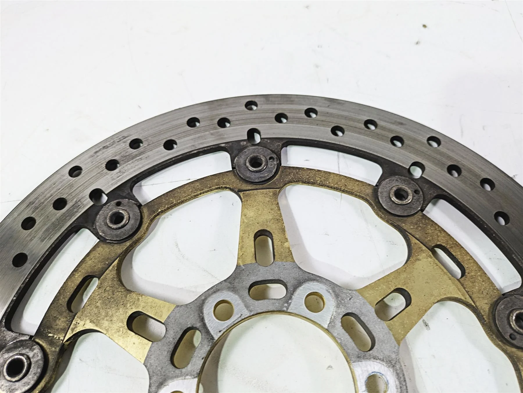 2008 Aprilia RSVR 1000 Factory Front Brake Rotor Disc Set AP8113926 - Image 7