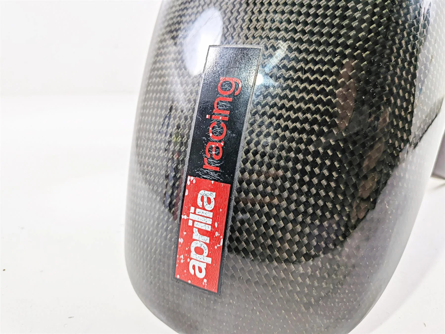 2008 Aprilia RSVR 1000 Factory Front Fender Carbon Fiber 142020 8156164 - Image 11