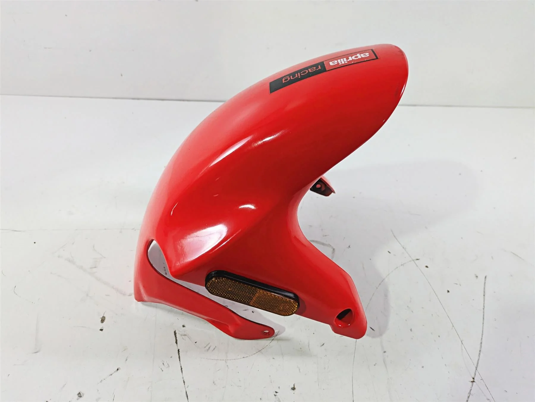 2008 Aprilia RSVR 1000 Factory Front Fender Red AP8156325 - Image 3