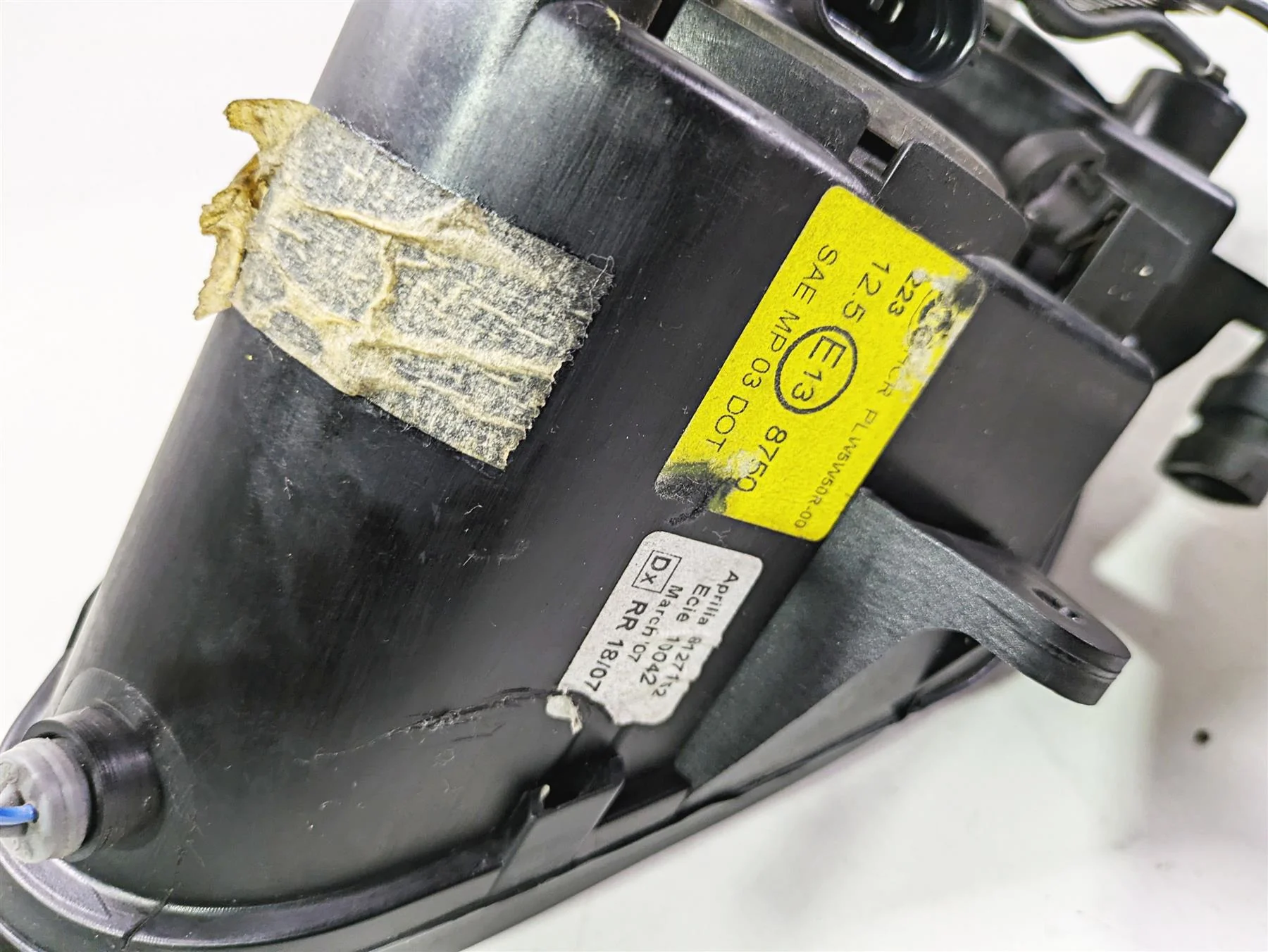 2008 Aprilia RSVR 1000 Factory Headlight Led Head Light Lamp Set AP8127152 - Image 11