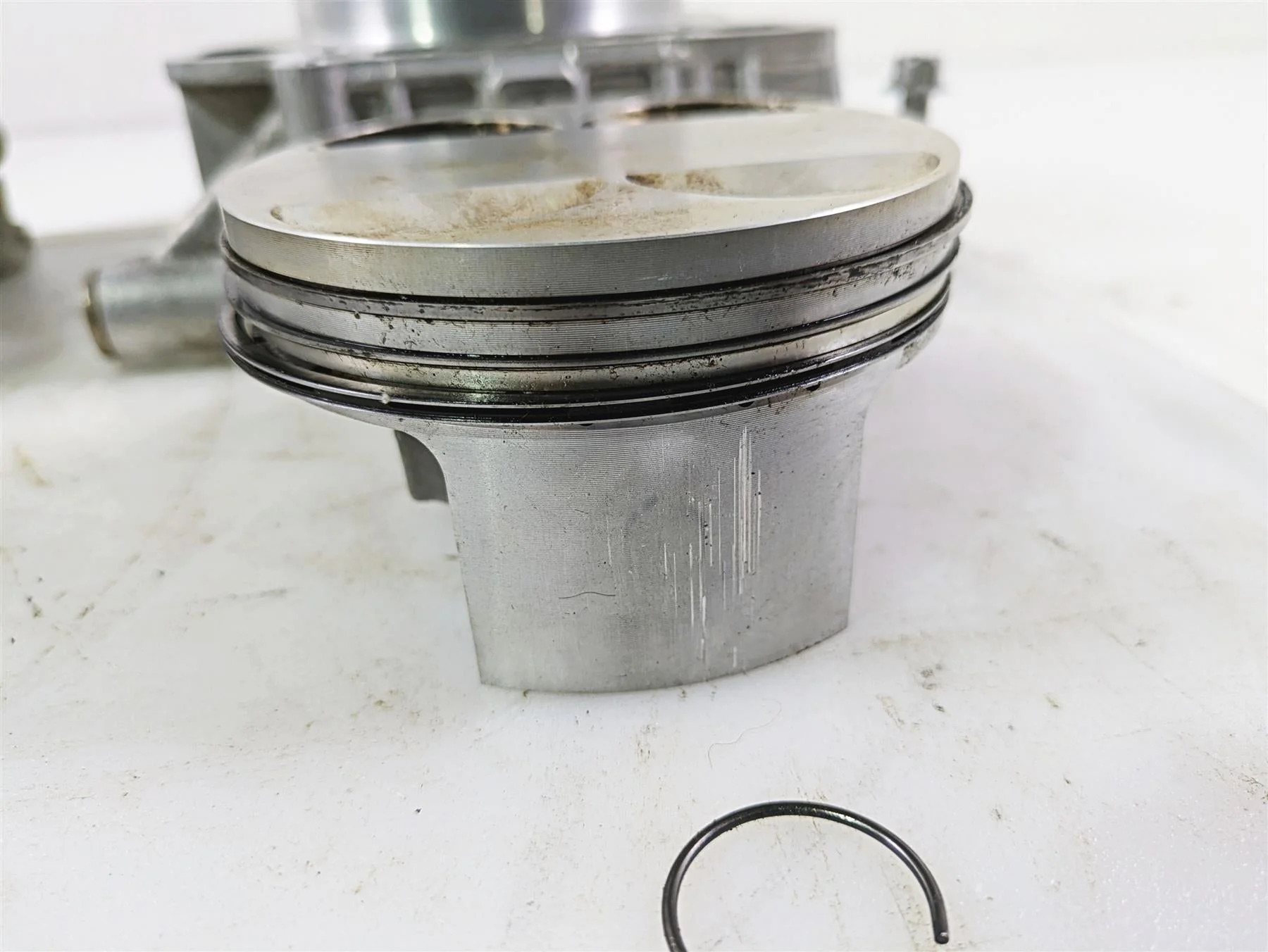 2008 Aprilia RSVR 1000 Factory Jug Barrel & Piston Set - Read AP0613419 - Image 4