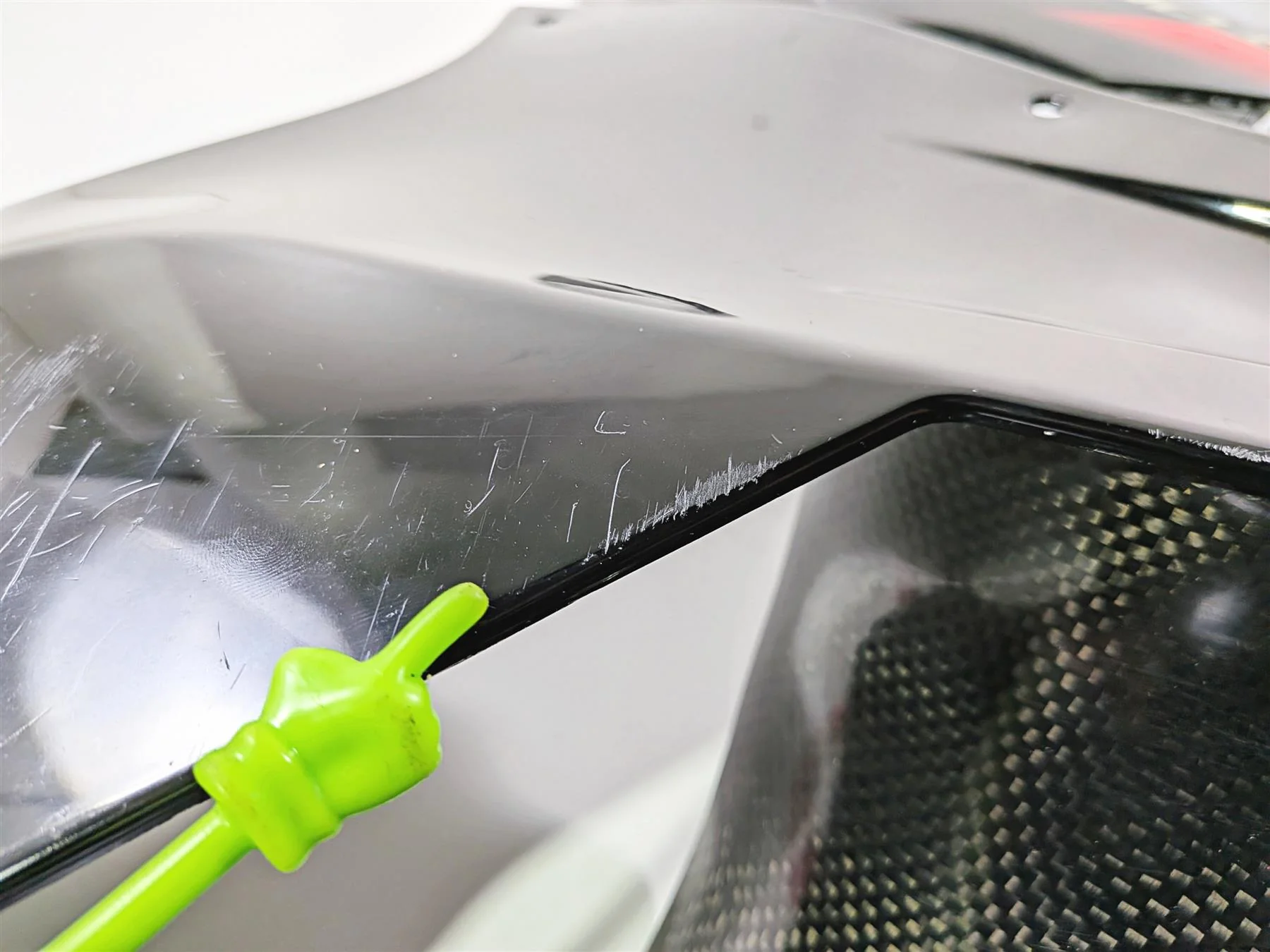 2008 Aprilia RSVR 1000 Factory Left Right Side Fairing Carbon Ram 110112 110113 - Image 10