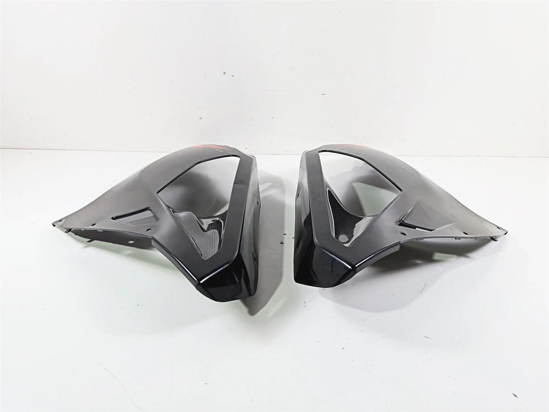 2008 Aprilia RSVR 1000 Factory Left Right Side Fairing Carbon Ram 110112 110113 - Image 2