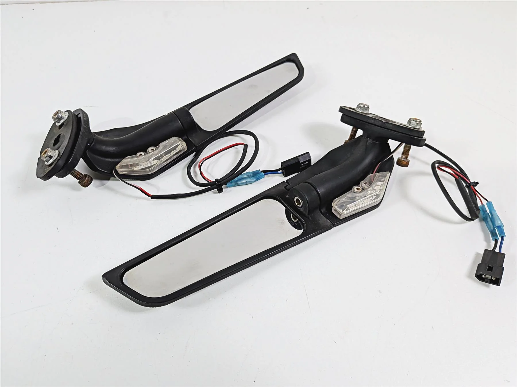 2008 Aprilia RSVR 1000 Factory Mirror Blinker Wing Foldable Aftermarket