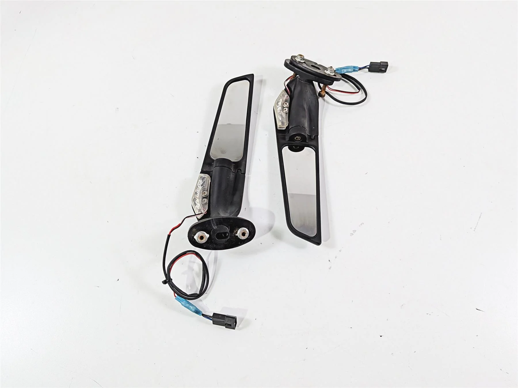 2008 Aprilia RSVR 1000 Factory Mirror Blinker Wing Foldable Aftermarket - Image 6