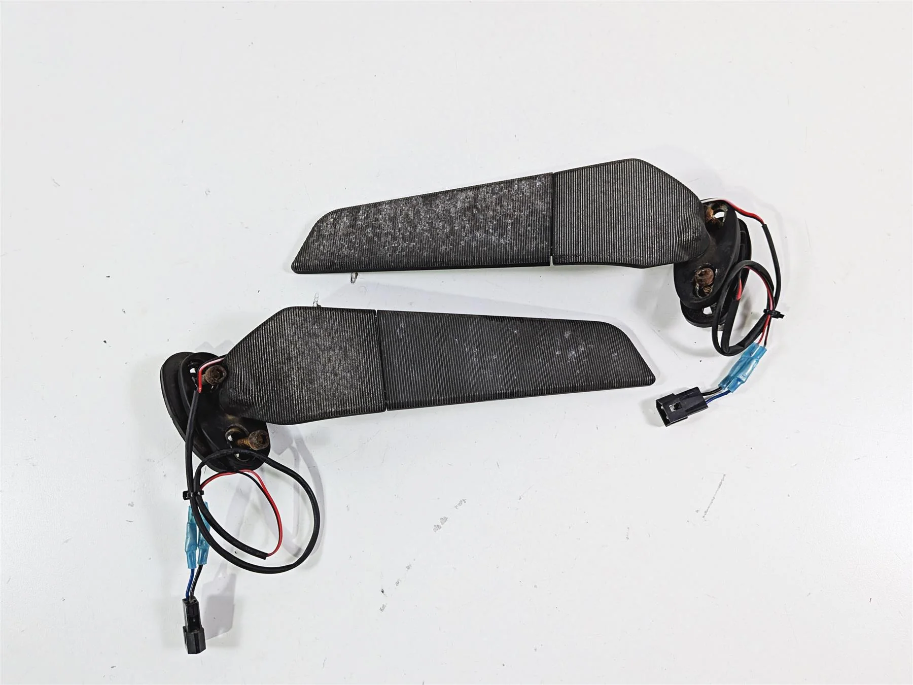 2008 Aprilia RSVR 1000 Factory Mirror Blinker Wing Foldable Aftermarket - Image 8