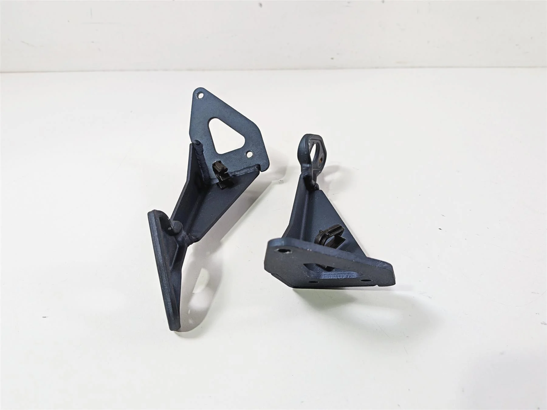 2008 Aprilia RSVR 1000 Factory Mirror Support Holder Mounts AP8134766 AP8146506 - Image 3