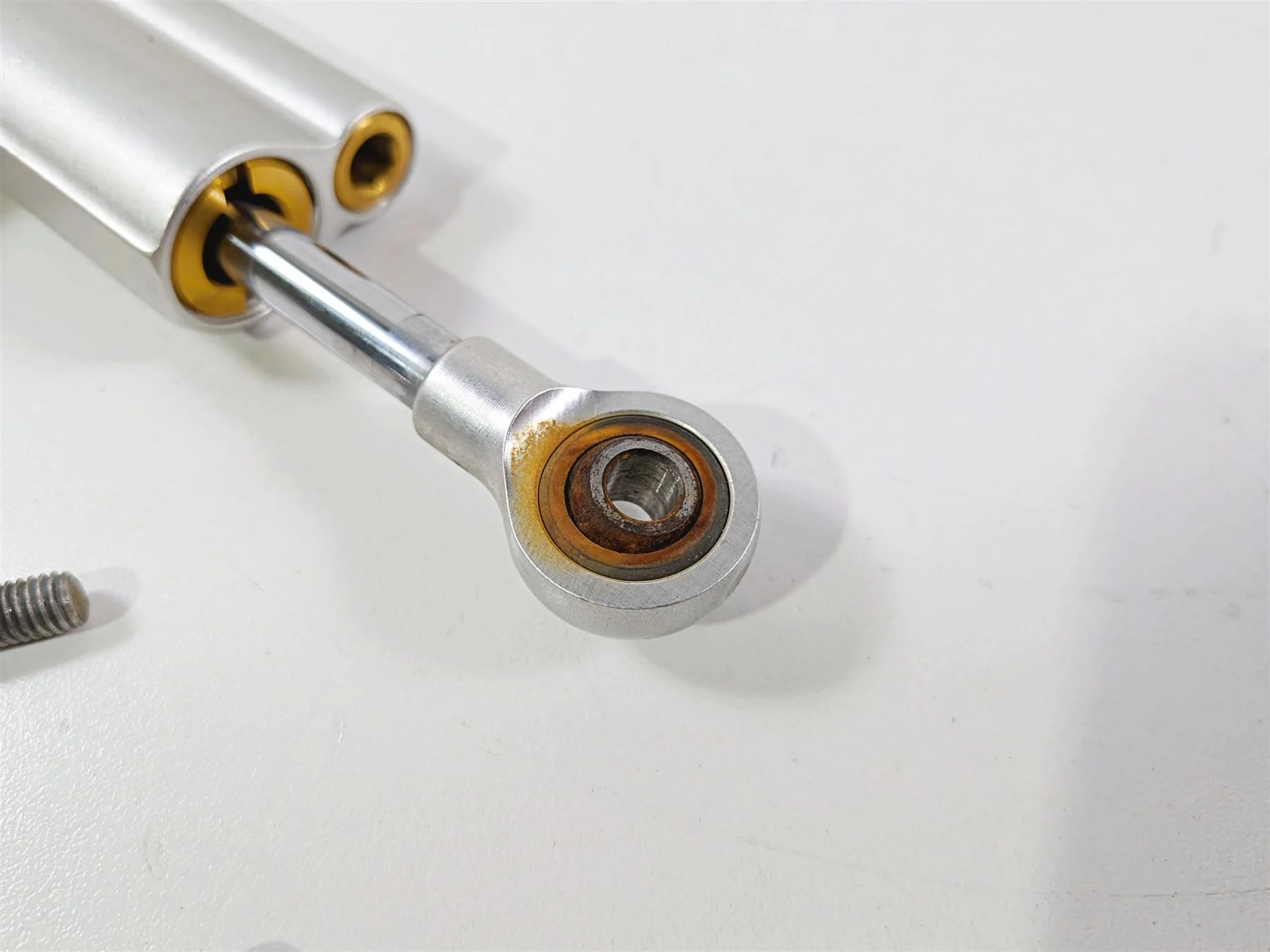 2008 Aprilia RSVR 1000 Factory Ohlins Steering Damper Stabilizer AP8163064 - Image 10
