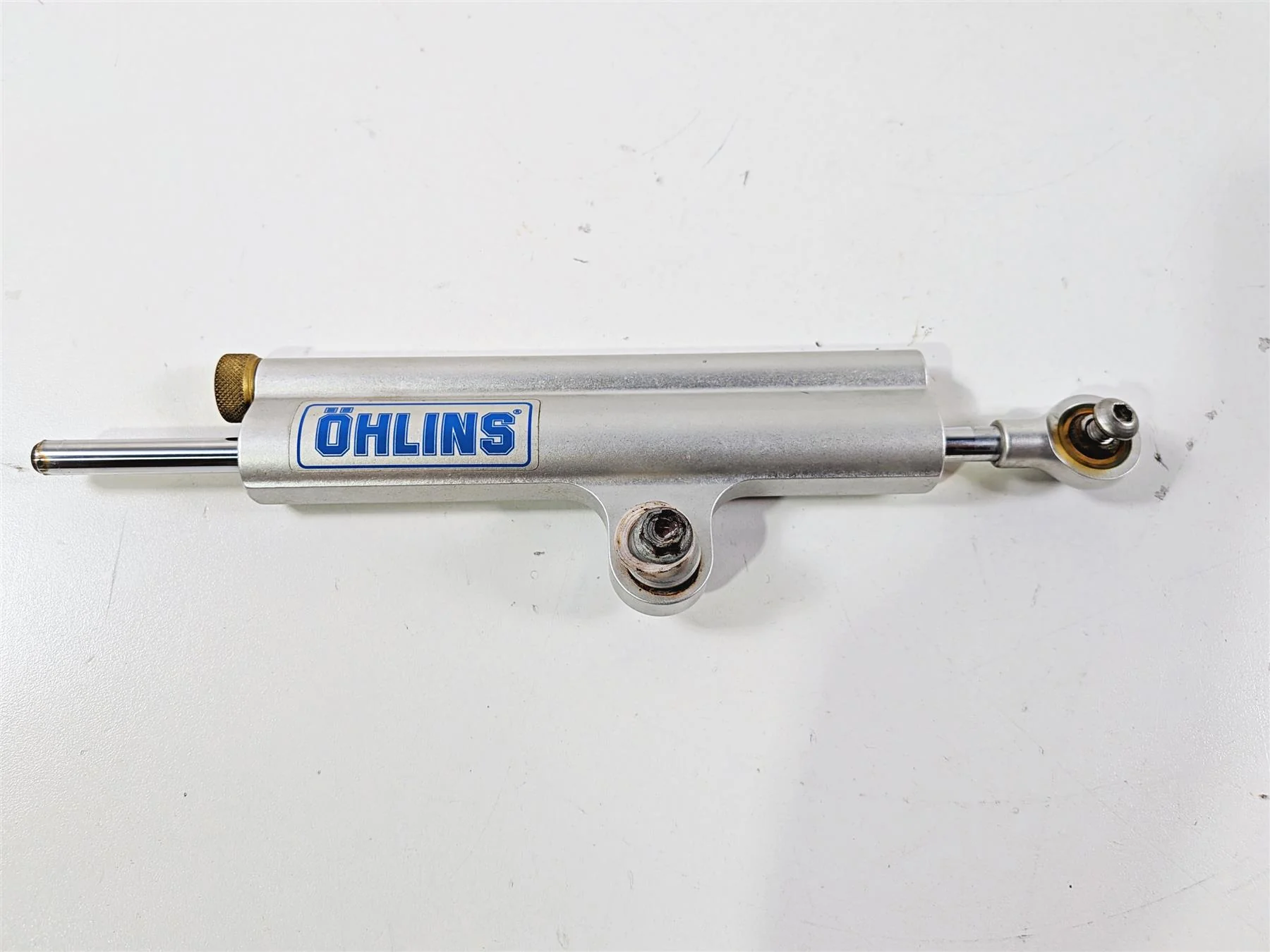 2008 Aprilia RSVR 1000 Factory Ohlins Steering Damper Stabilizer AP8163064 - Image 11