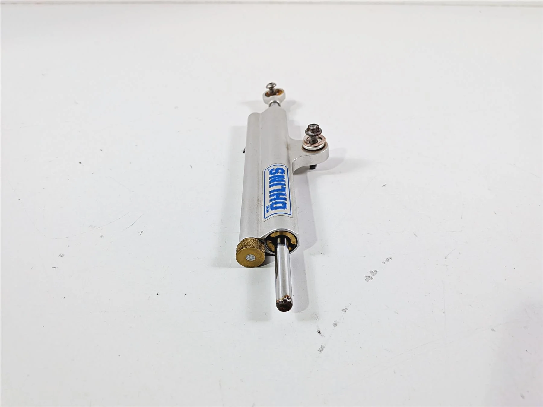2008 Aprilia RSVR 1000 Factory Ohlins Steering Damper Stabilizer AP8163064 - Image 3