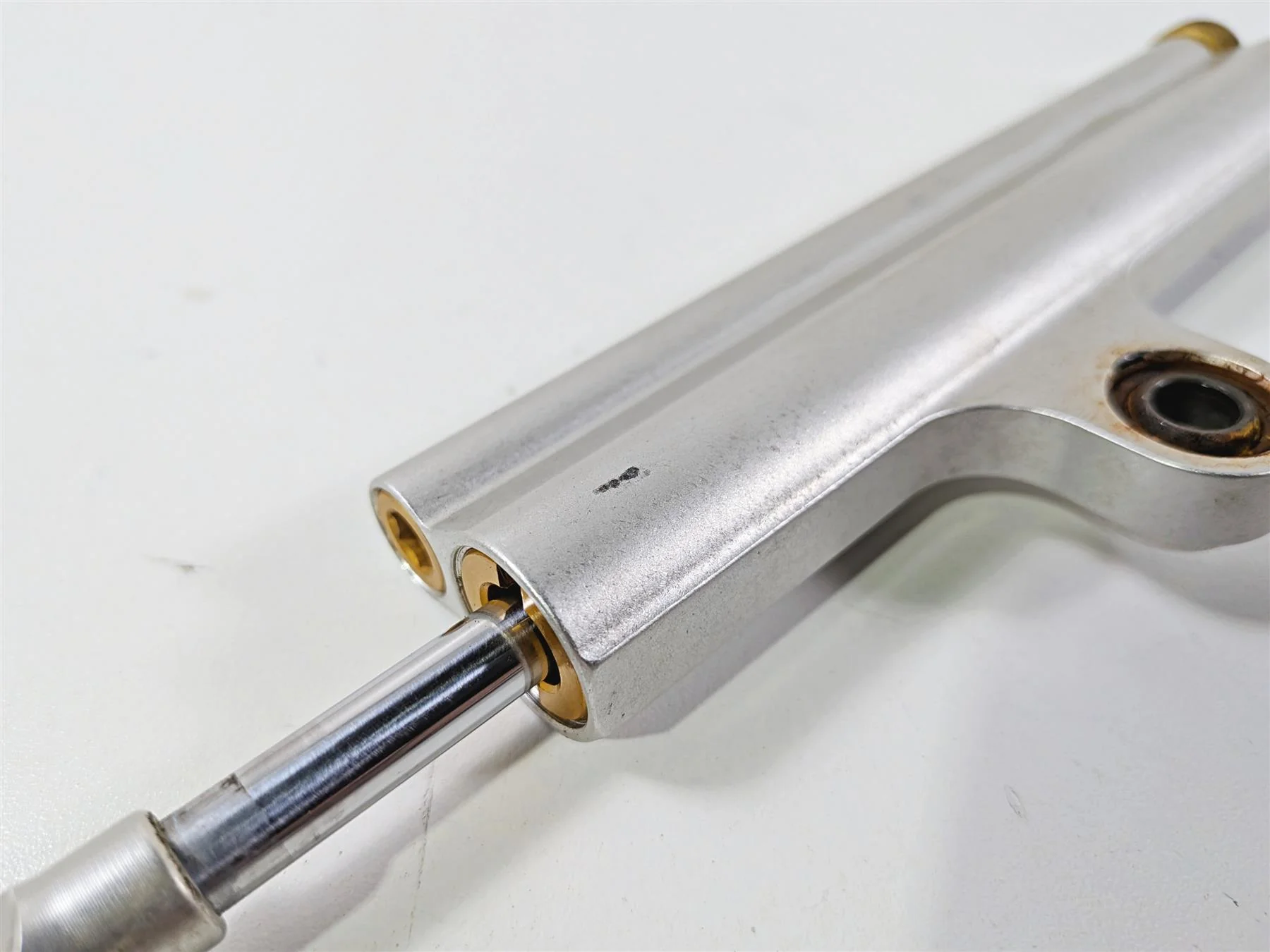 2008 Aprilia RSVR 1000 Factory Ohlins Steering Damper Stabilizer AP8163064 - Image 7