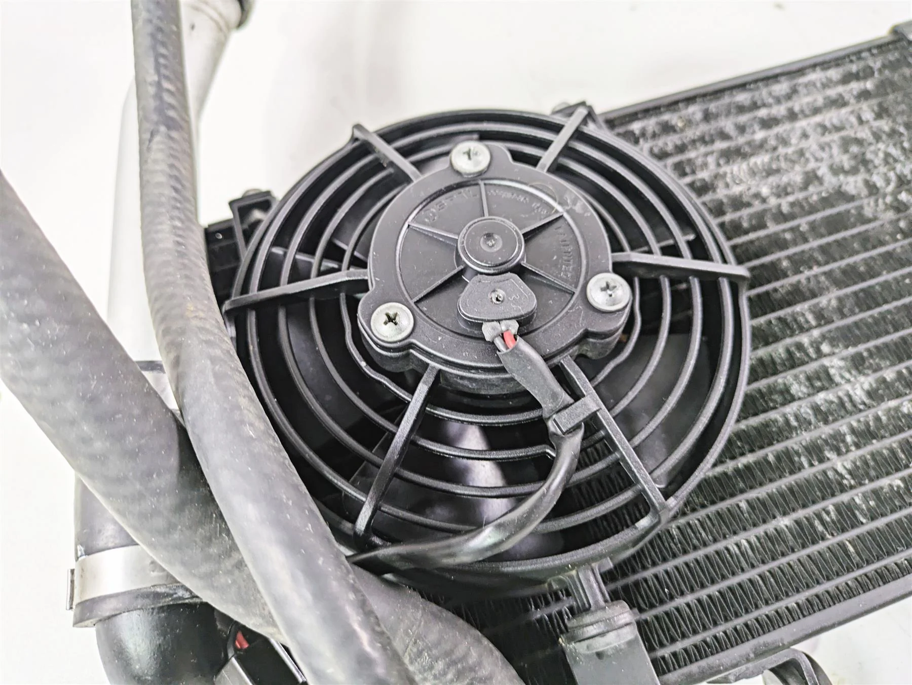 2008 Aprilia RSVR 1000 Factory Radiator Fan Reservoir Hoses Set AP8104828 - Image 7