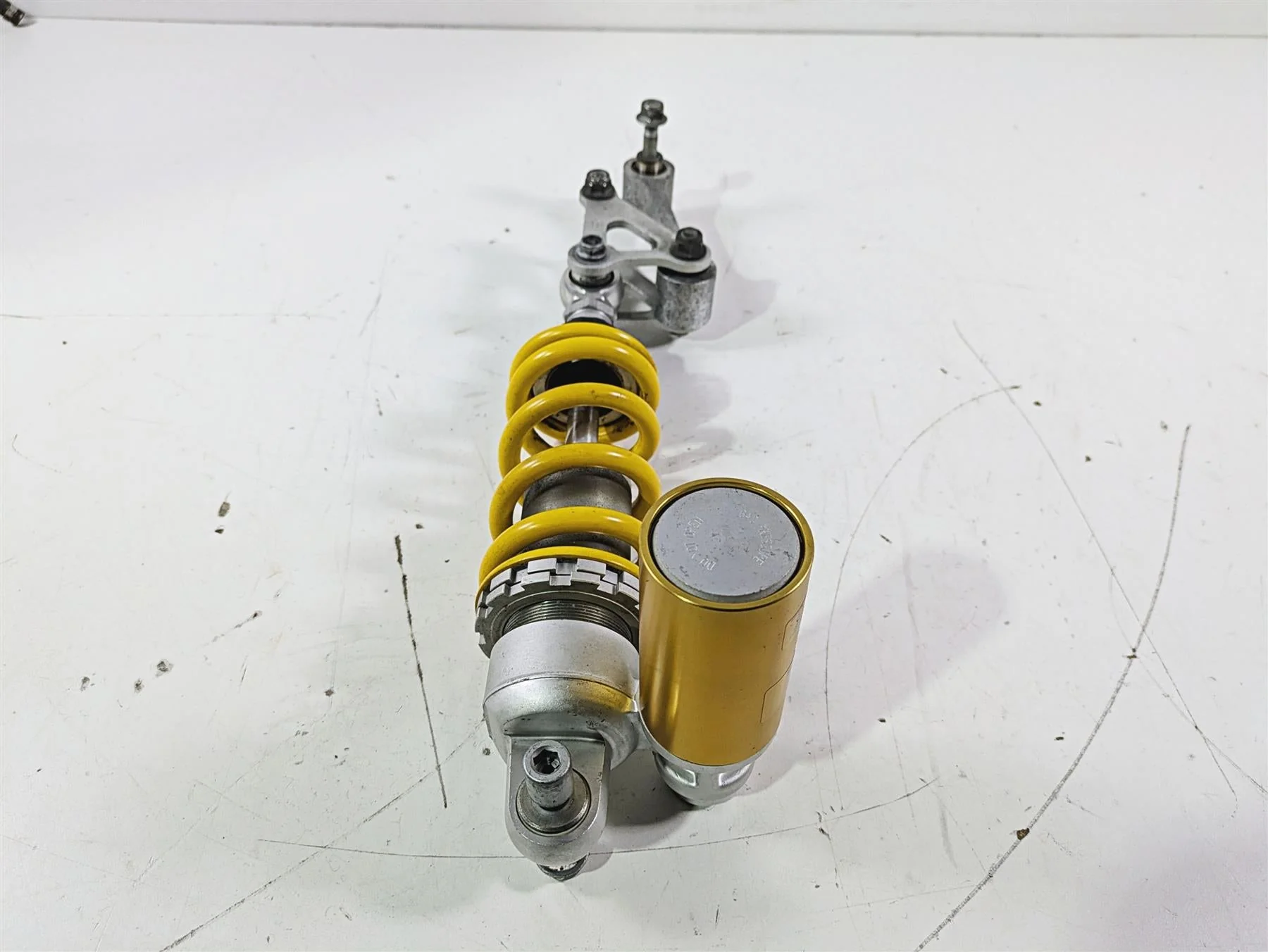 2008 Aprilia RSVR 1000 Factory Straight Sachs Rear Shock Damper AP8163125 - Image 2