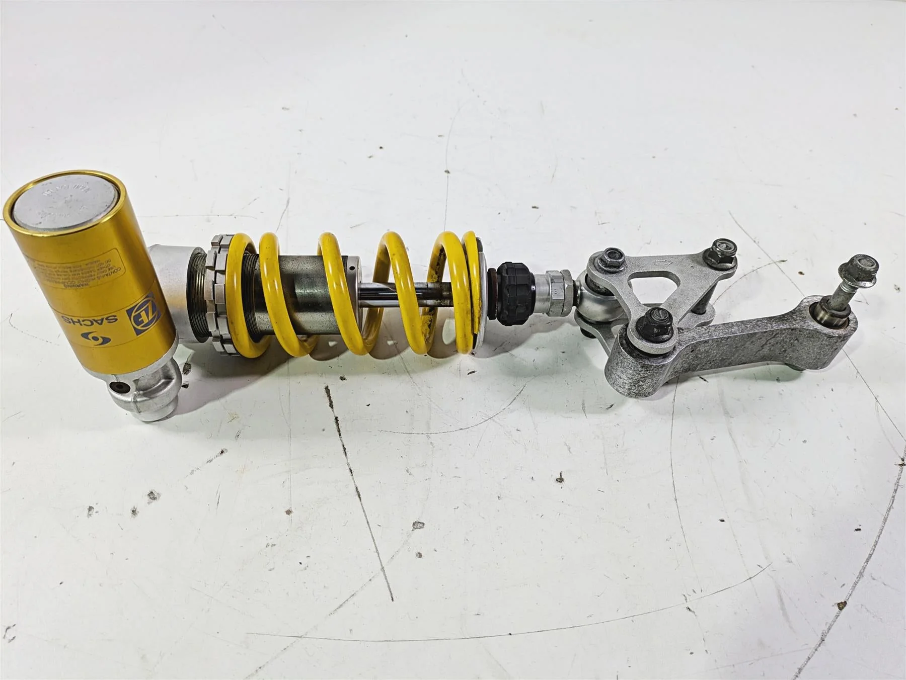 2008 Aprilia RSVR 1000 Factory Straight Sachs Rear Shock Damper AP8163125 - Image 3
