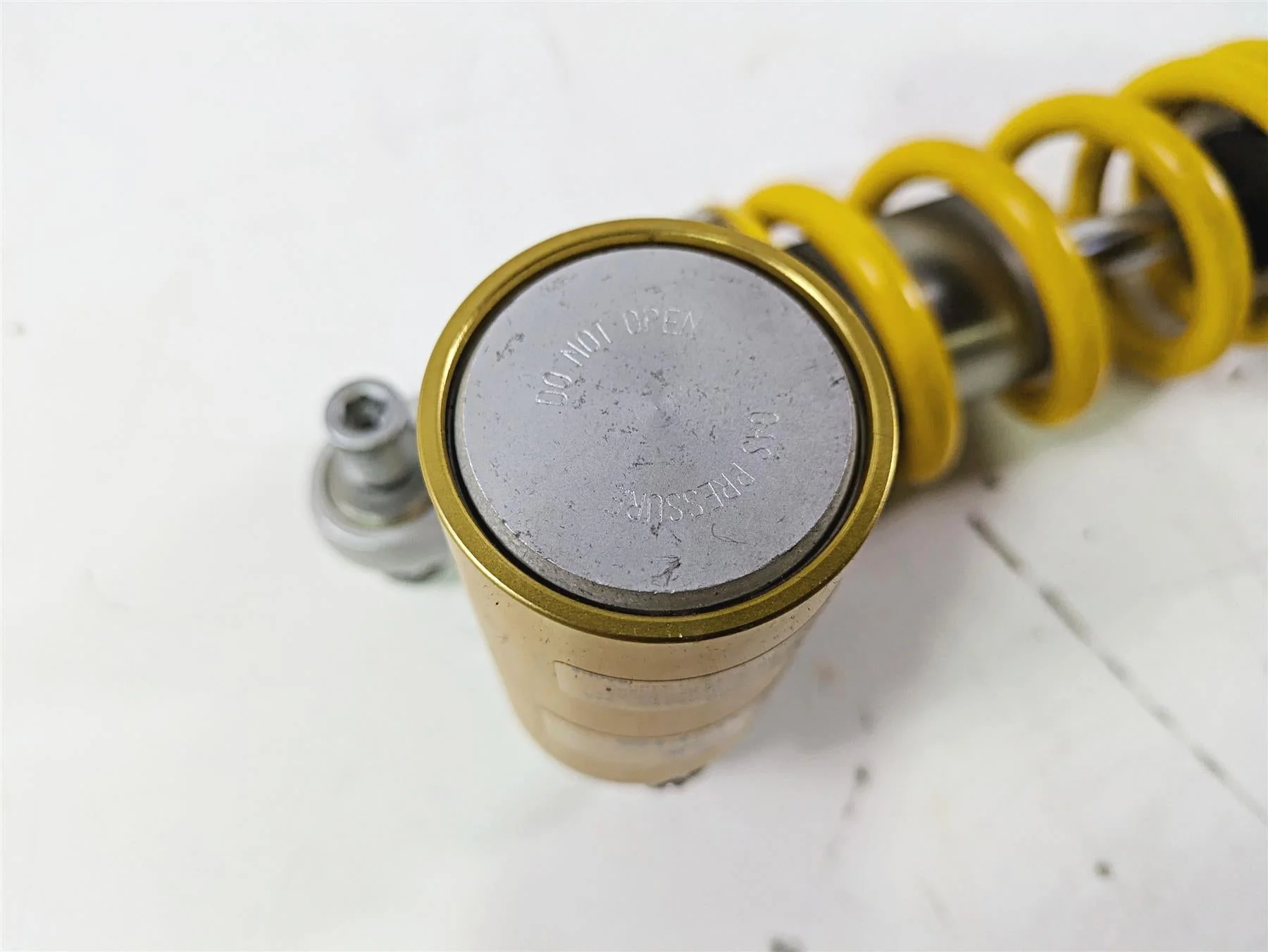 2008 Aprilia RSVR 1000 Factory Straight Sachs Rear Shock Damper AP8163125 - Image 4