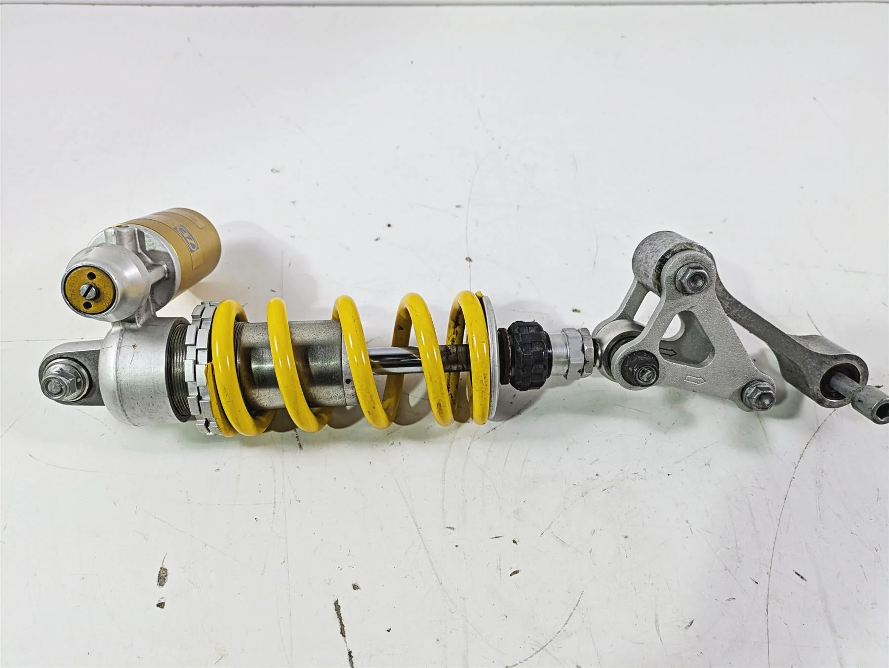 2008 Aprilia RSVR 1000 Factory Straight Sachs Rear Shock Damper AP8163125 - Image 5
